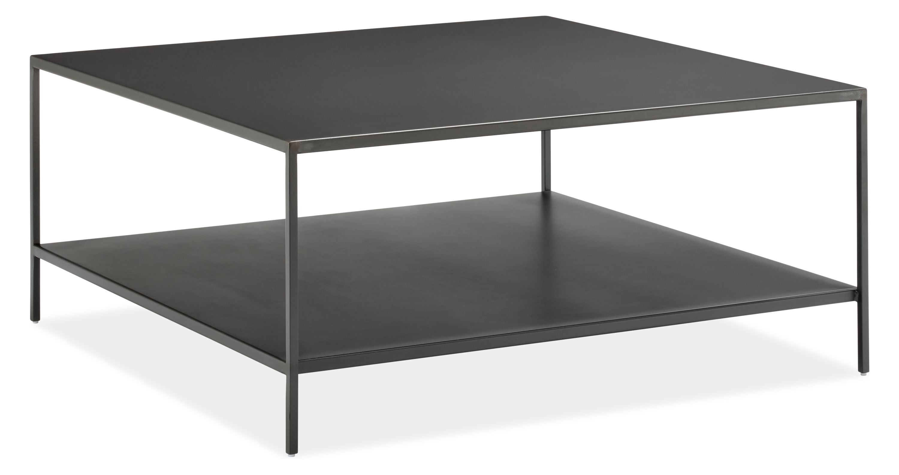 Slim Coffee Tables In Natural Steel Modern Coffee Tables