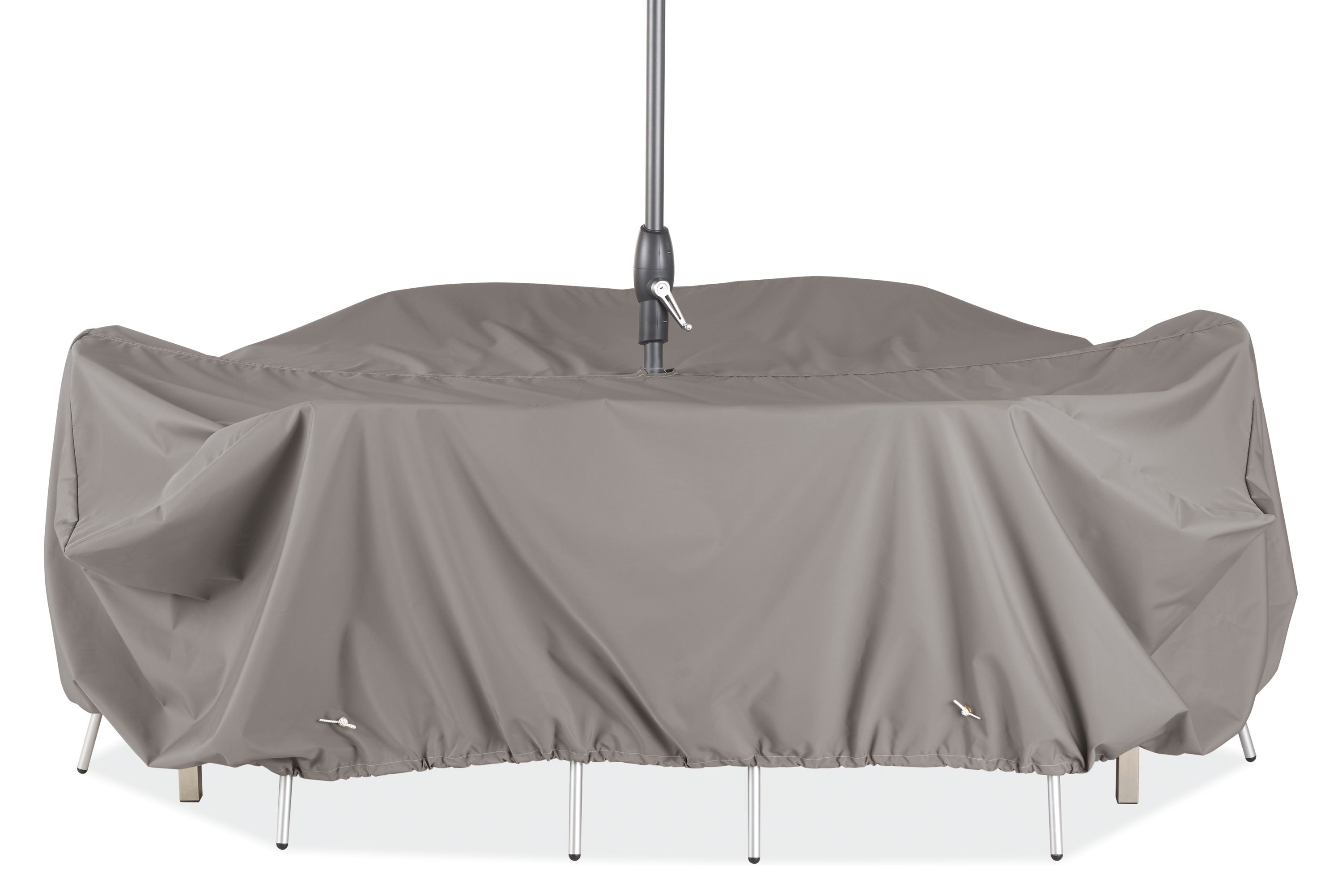 Outdoor Cover for Table/Chairs w/Umbrella Hole 48w 30d 30h with Hooks