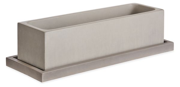 Renga 24w 7.5d 6h Planter with Tray by Room & Board