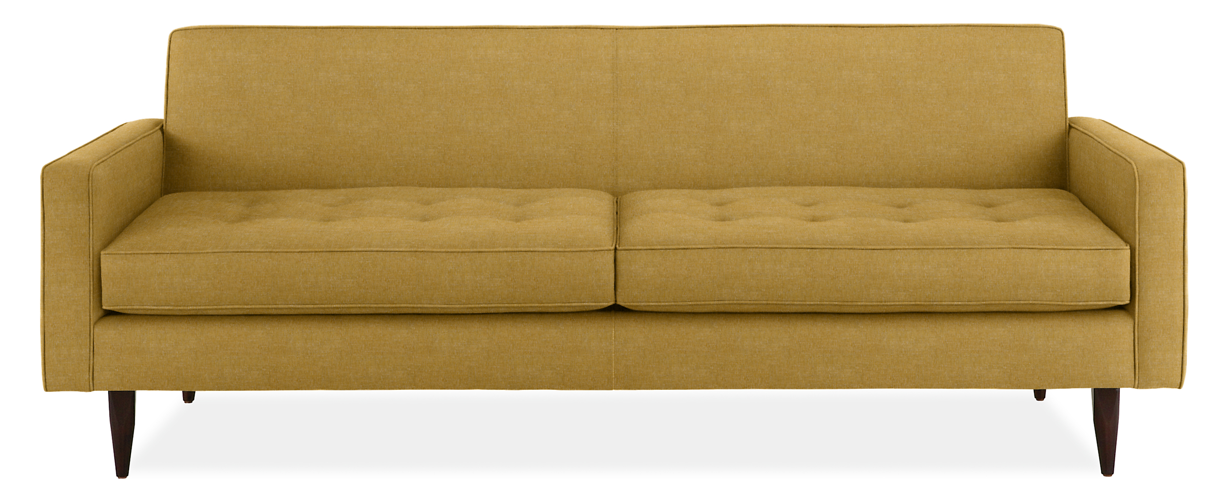 Reese 85" Two-Cushion Sofa in Hawkins Mustard