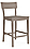 Doyle Counter Stool with Wood Seat