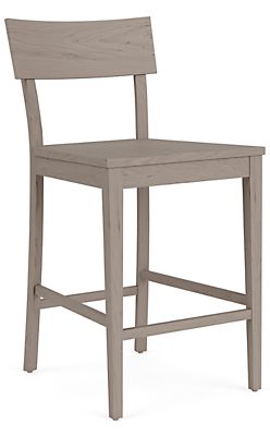Doyle Counter Stool with Wood Seat
