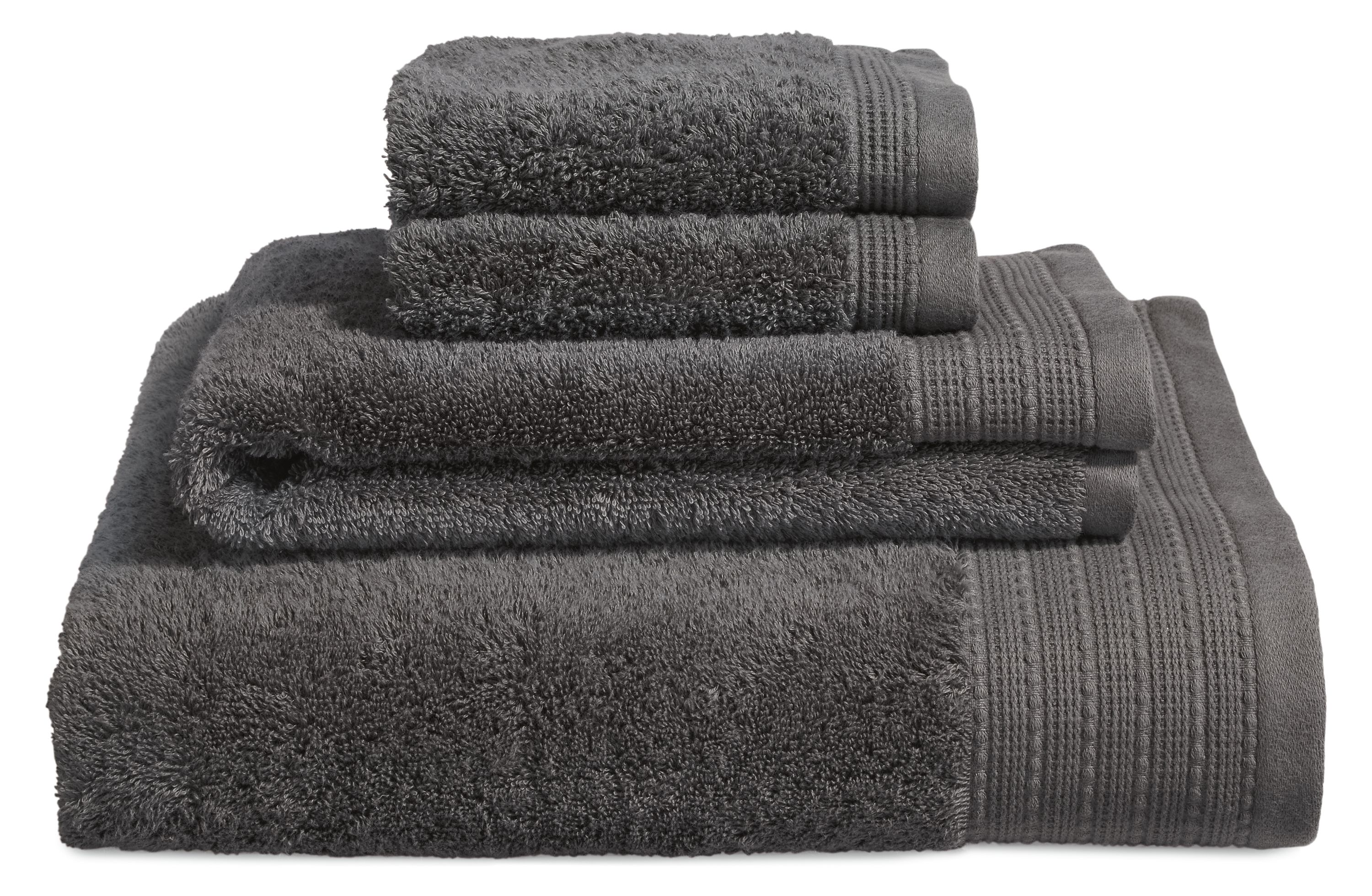 Fendwick Towels in Charcoal