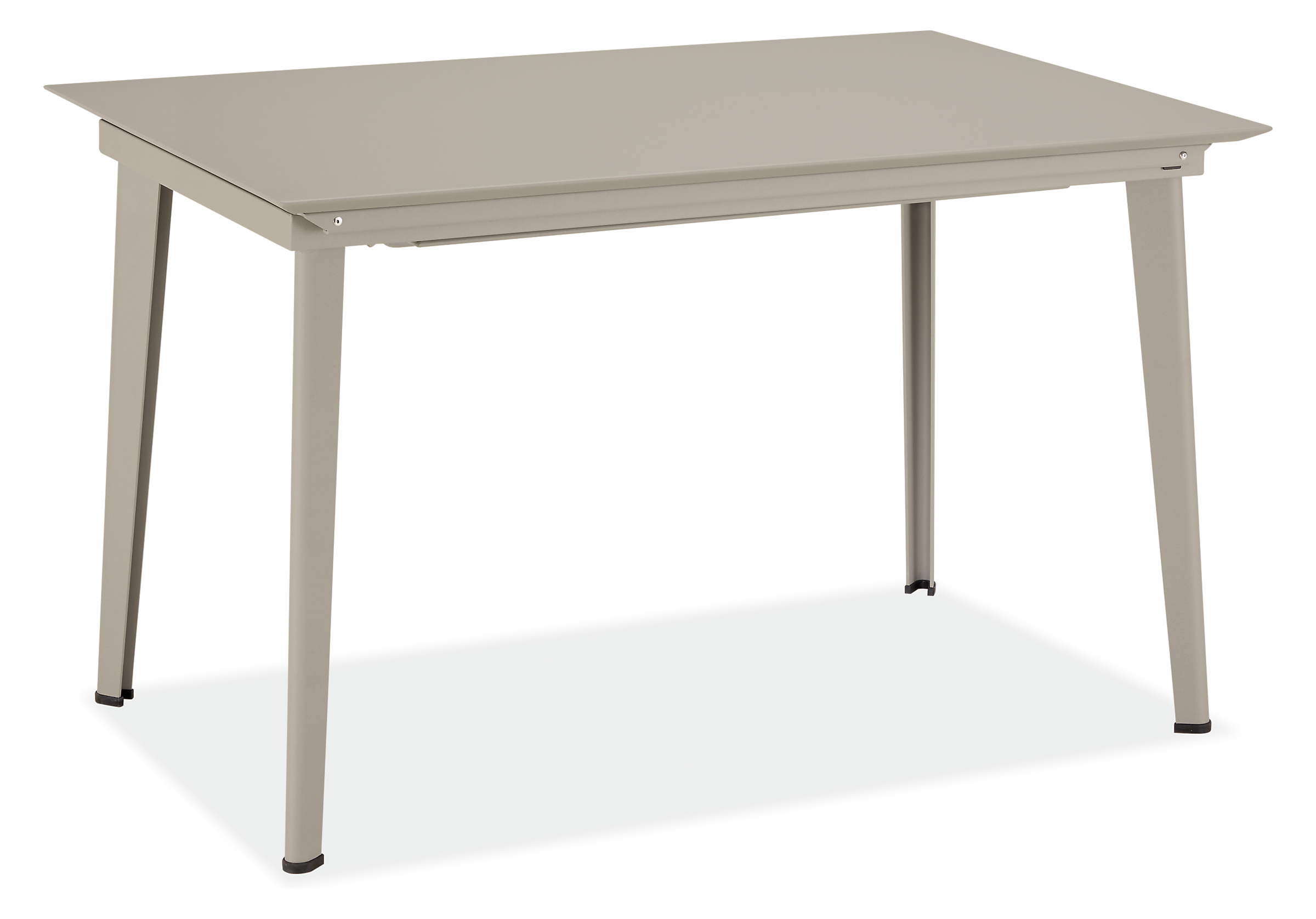 Bauer 47w 31d 29h Extension Table with One 20" Leaf in Flint