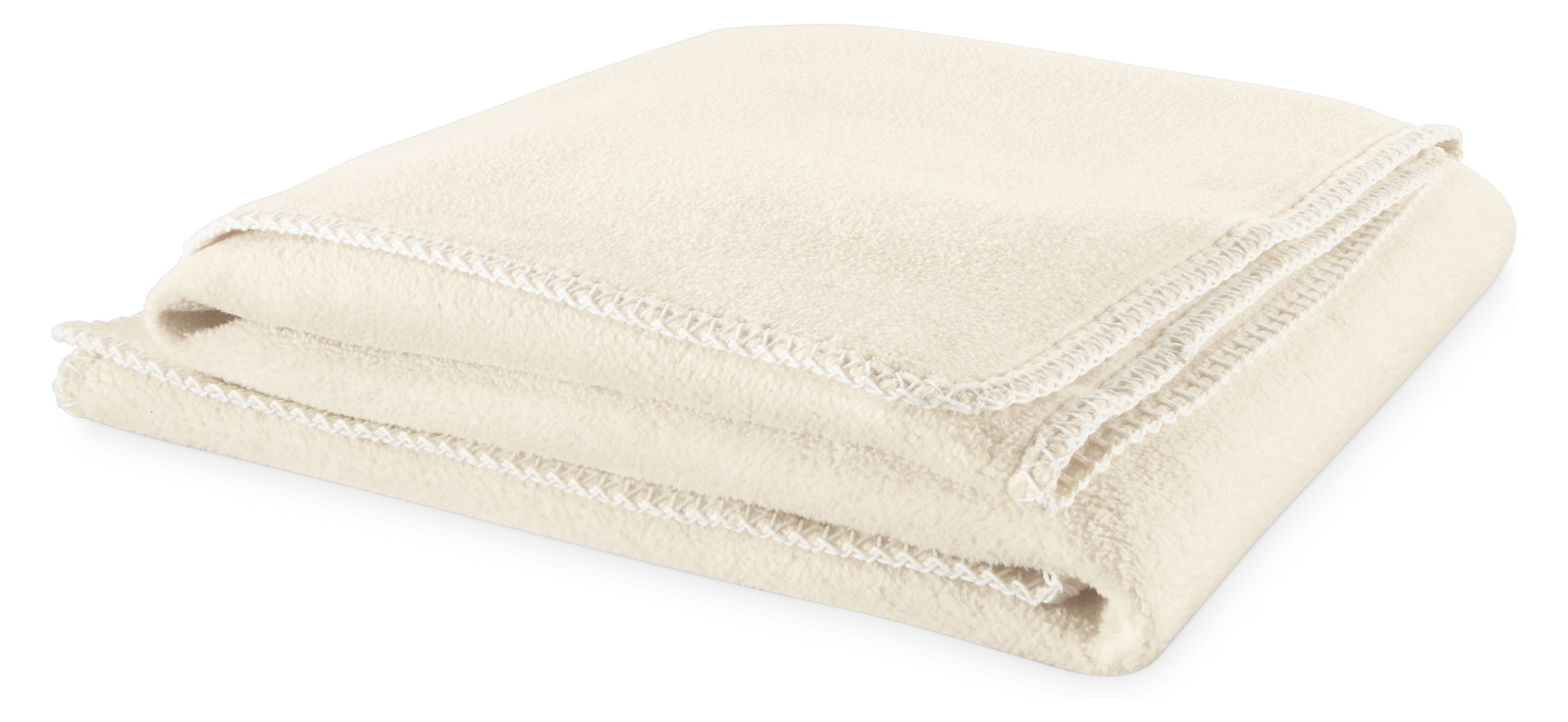 Cotton Fleece Throw Blanket