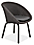 Flet Side Chair with Slate Cushions