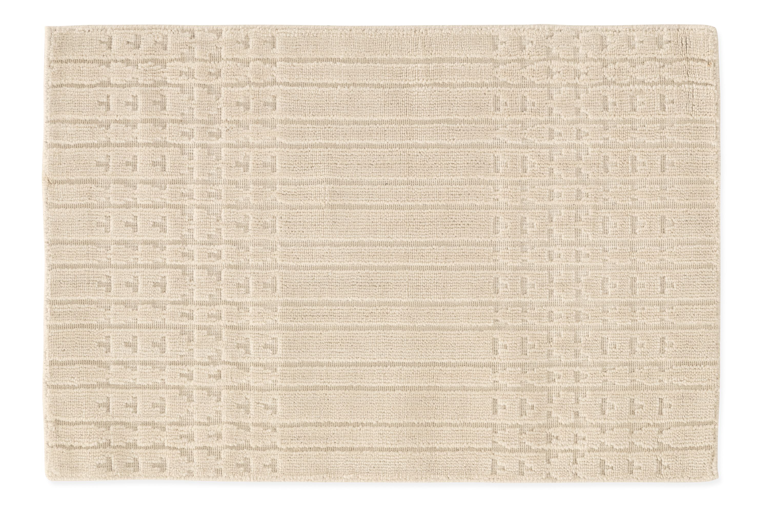 Bria 2'x3' Rug in Ivory