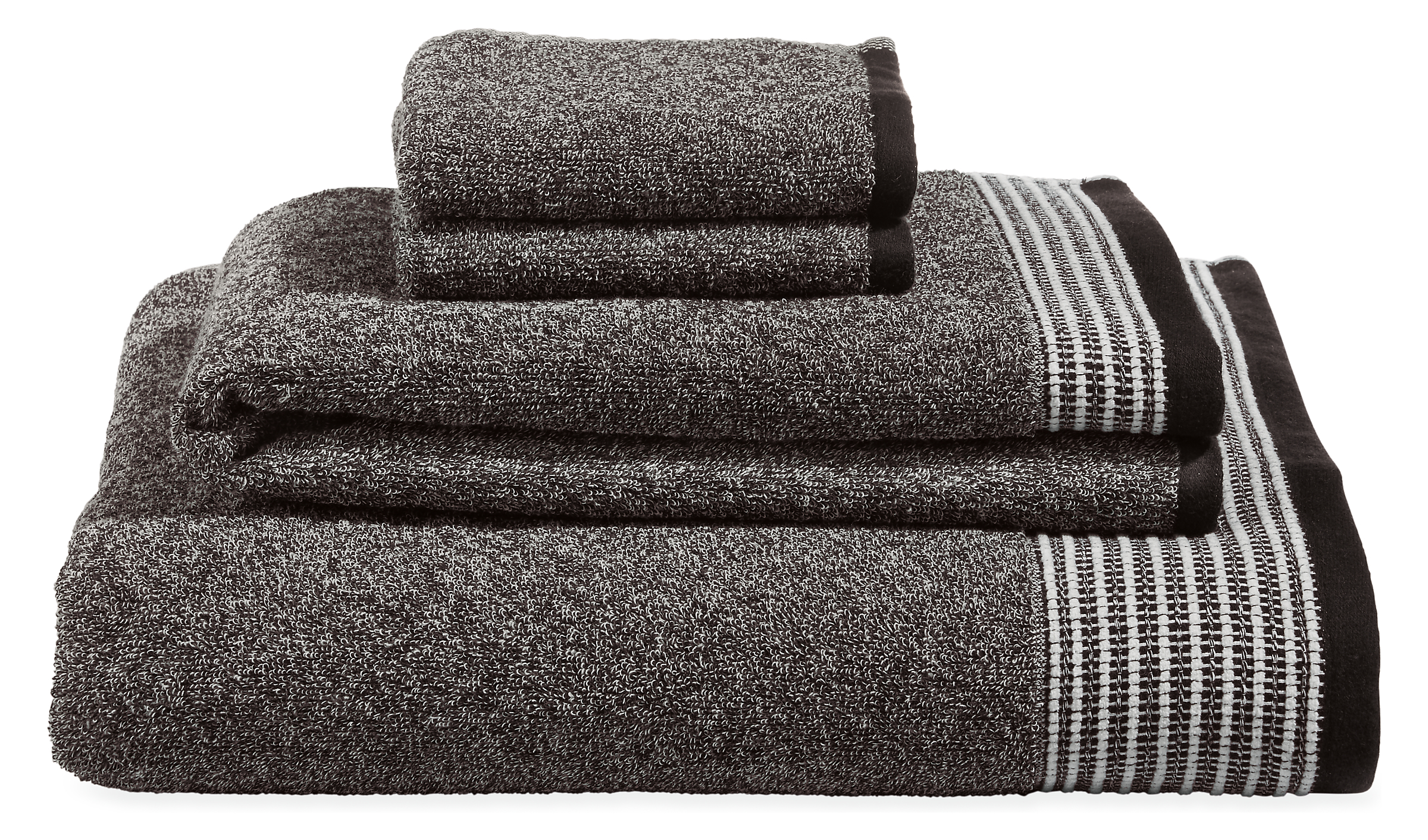 Field Towels in Charcoal