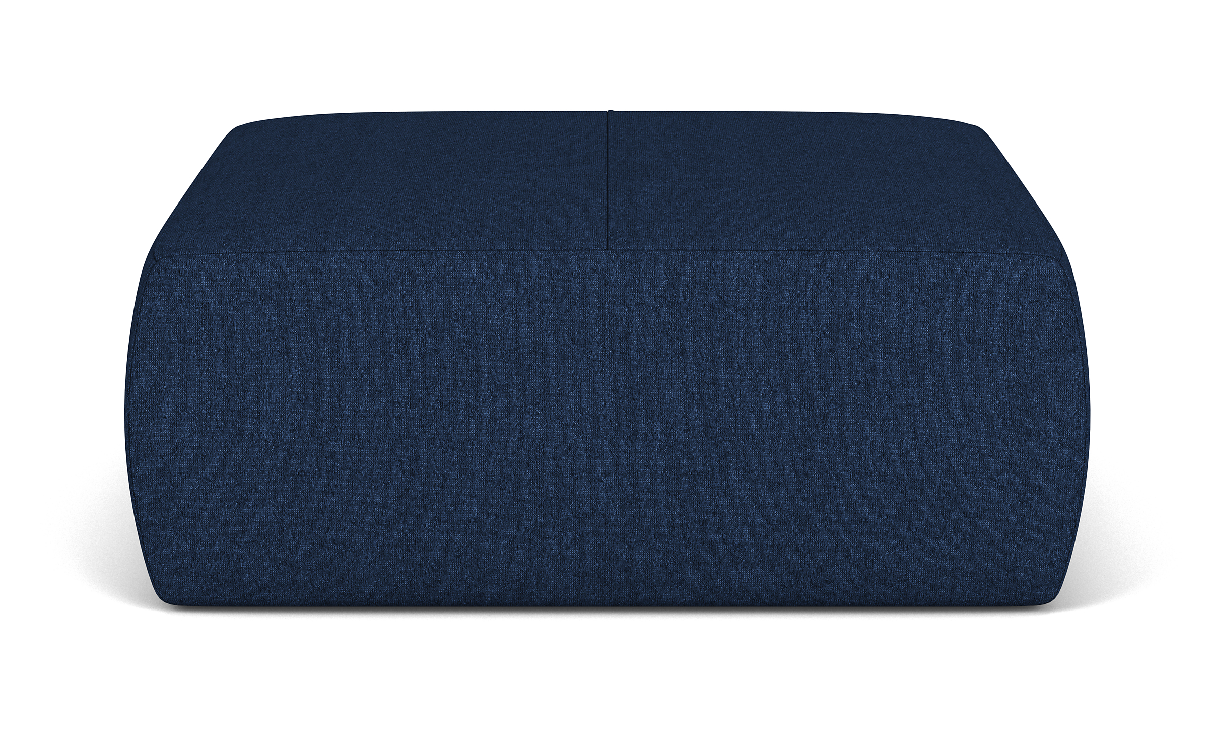 Lind 36w 36d 16h Square Ottoman in Declan Ink