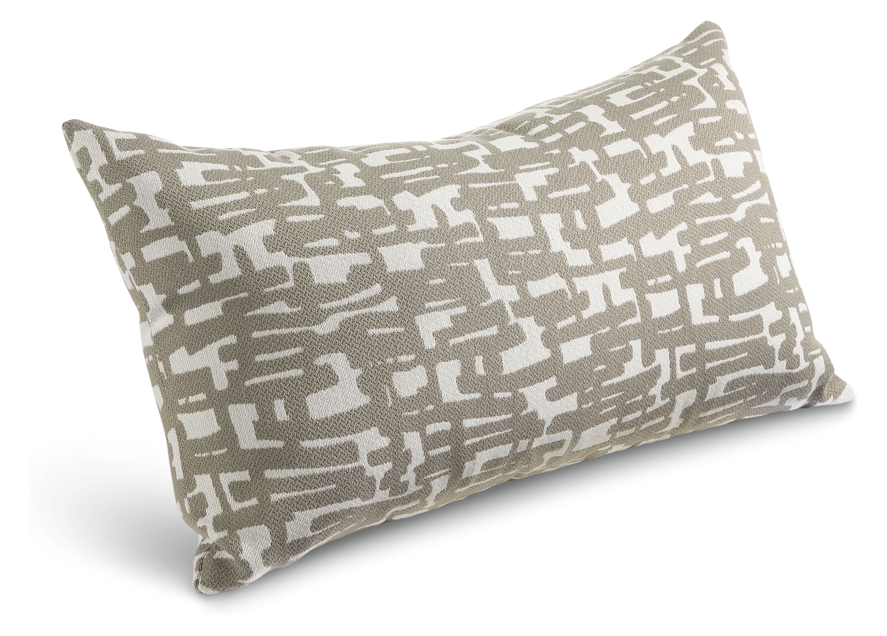 Geneva 22w 13h Outdoor Pillow in Grey
