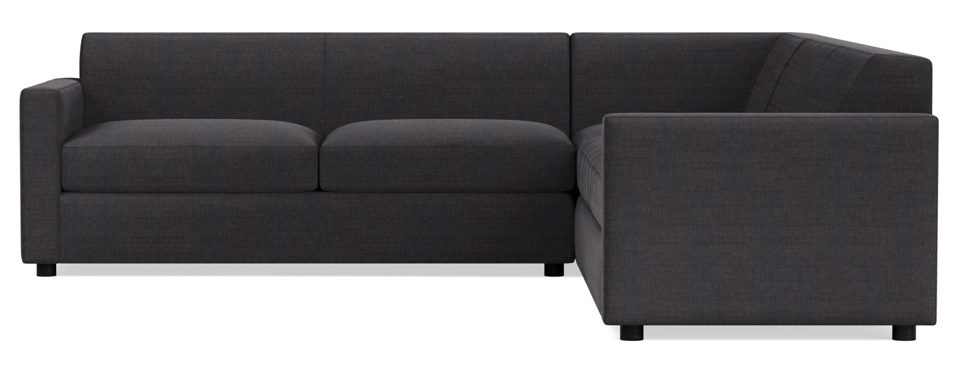 Alex 106x106" Three-Piece Sectional in Vashon Charcoal