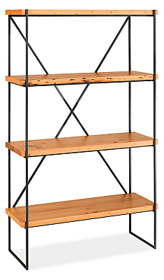 Etting 40w 15d 66h Reclaimed Wood Bookcase