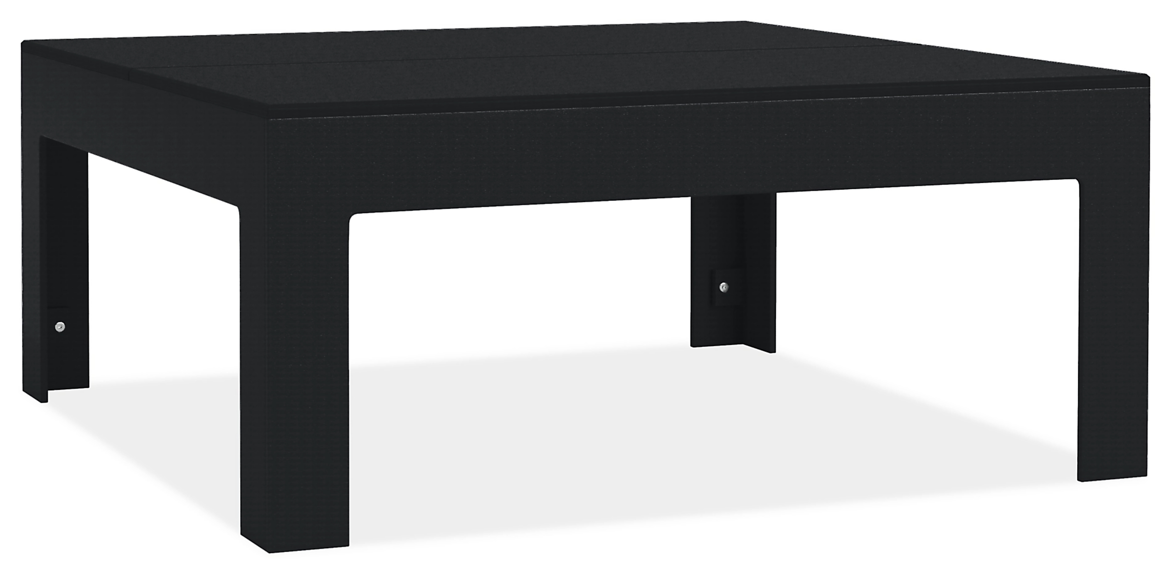 Henry 36w 36d 16h Coffee Table in Black