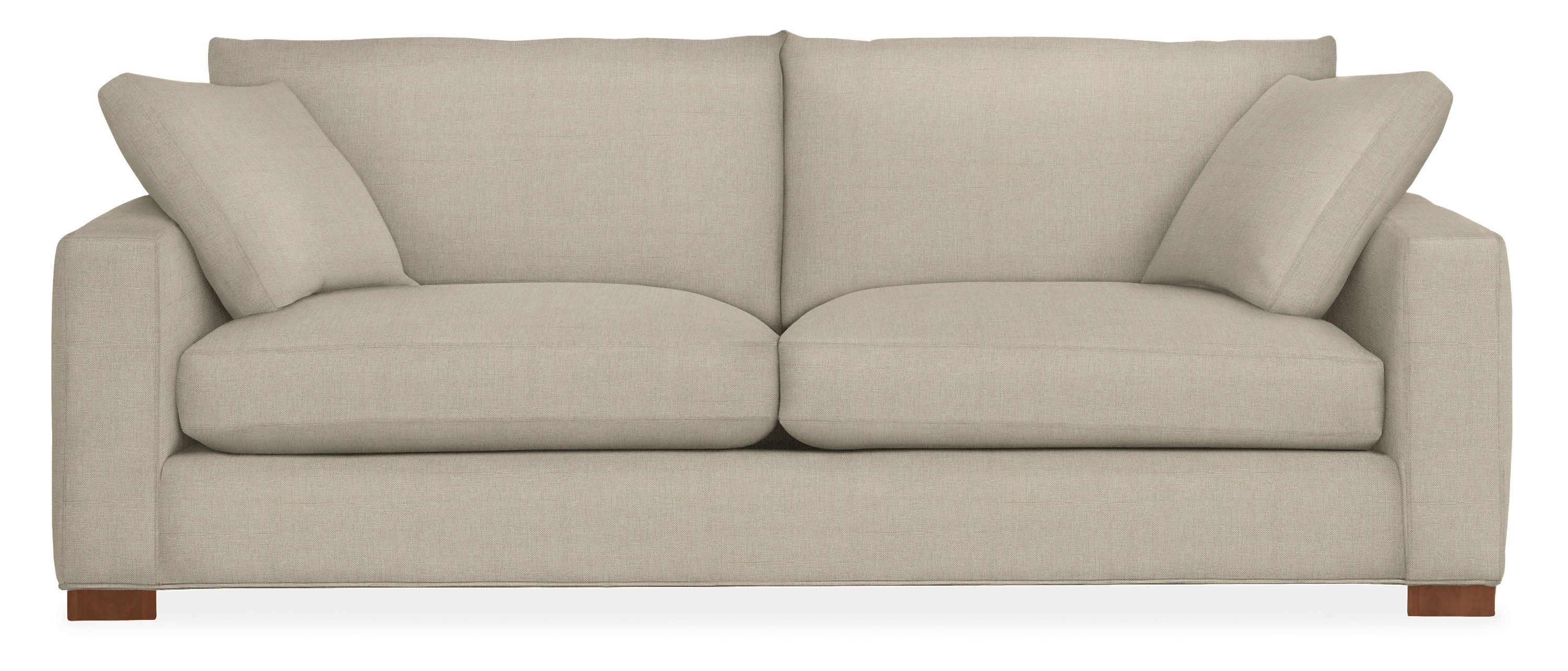 Metro 88" Two-Cushion Sofa in Sumner Linen