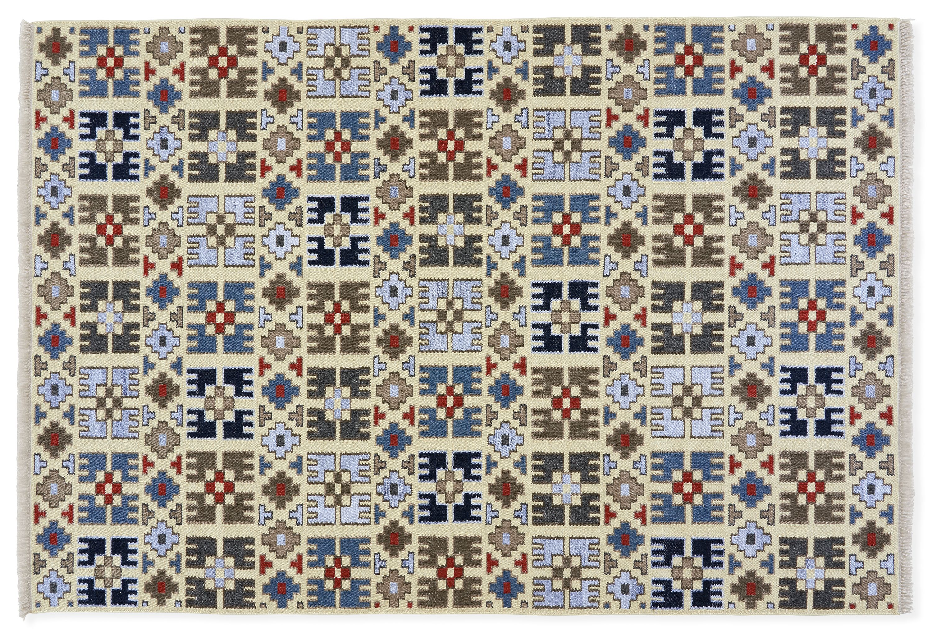 Freya 1'8"x5'6" Rug Runner in Sky
