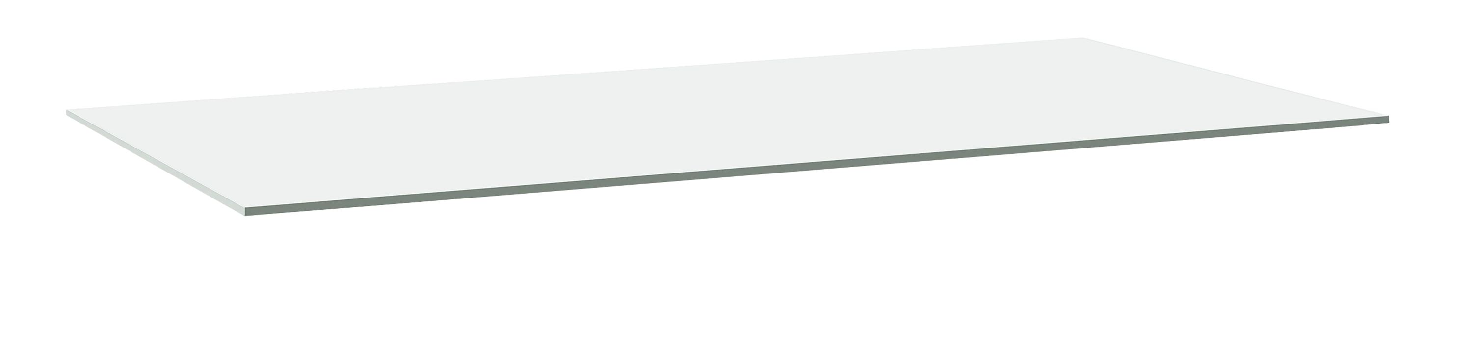70x30 Tempered Glass Top in White