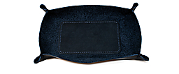 Brando 7w 5.5d 1.5h Leather Valet Tray