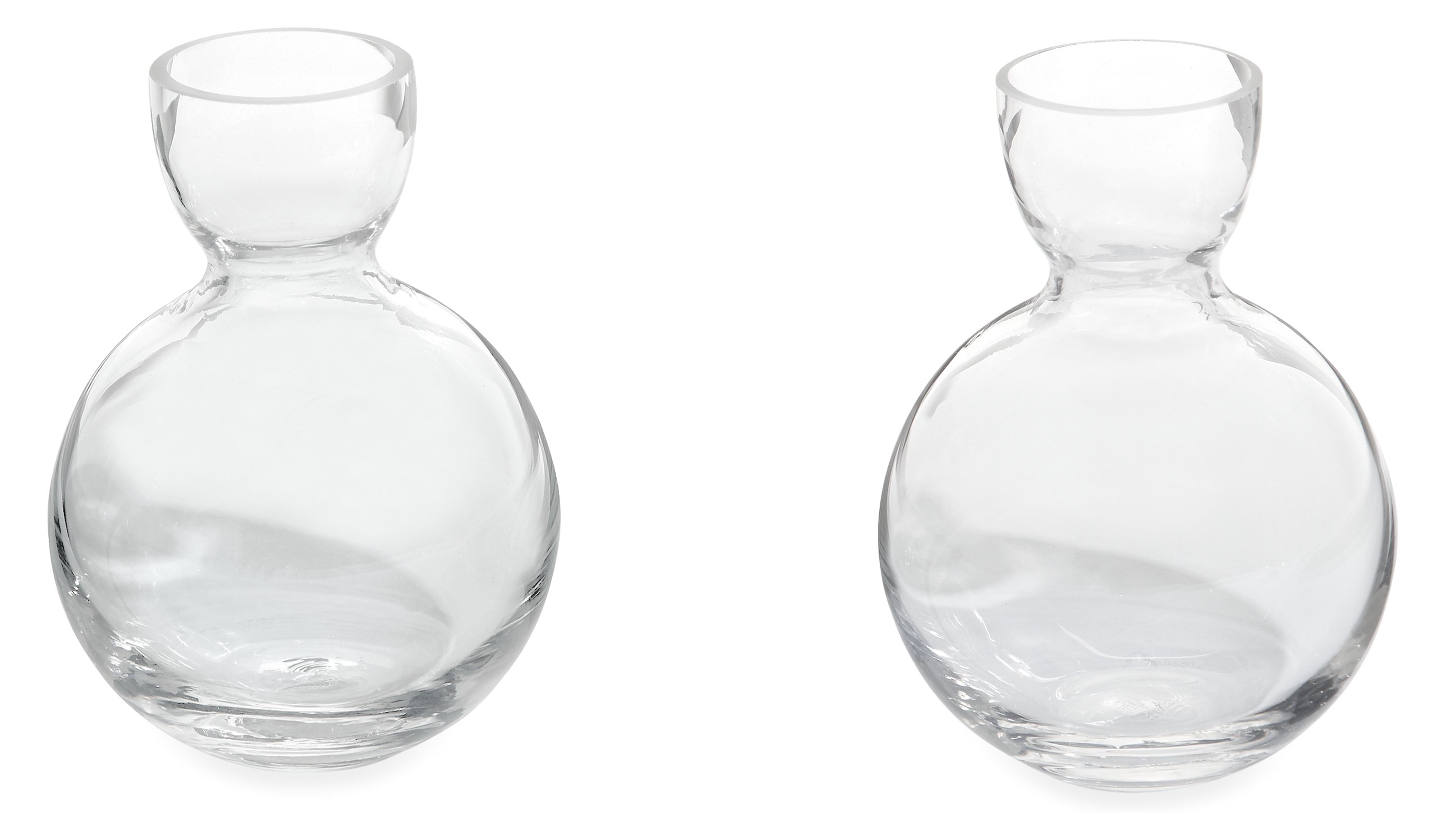 Lolly Set of Two Round Taper Candle Holders