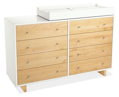 modern changing table dresser