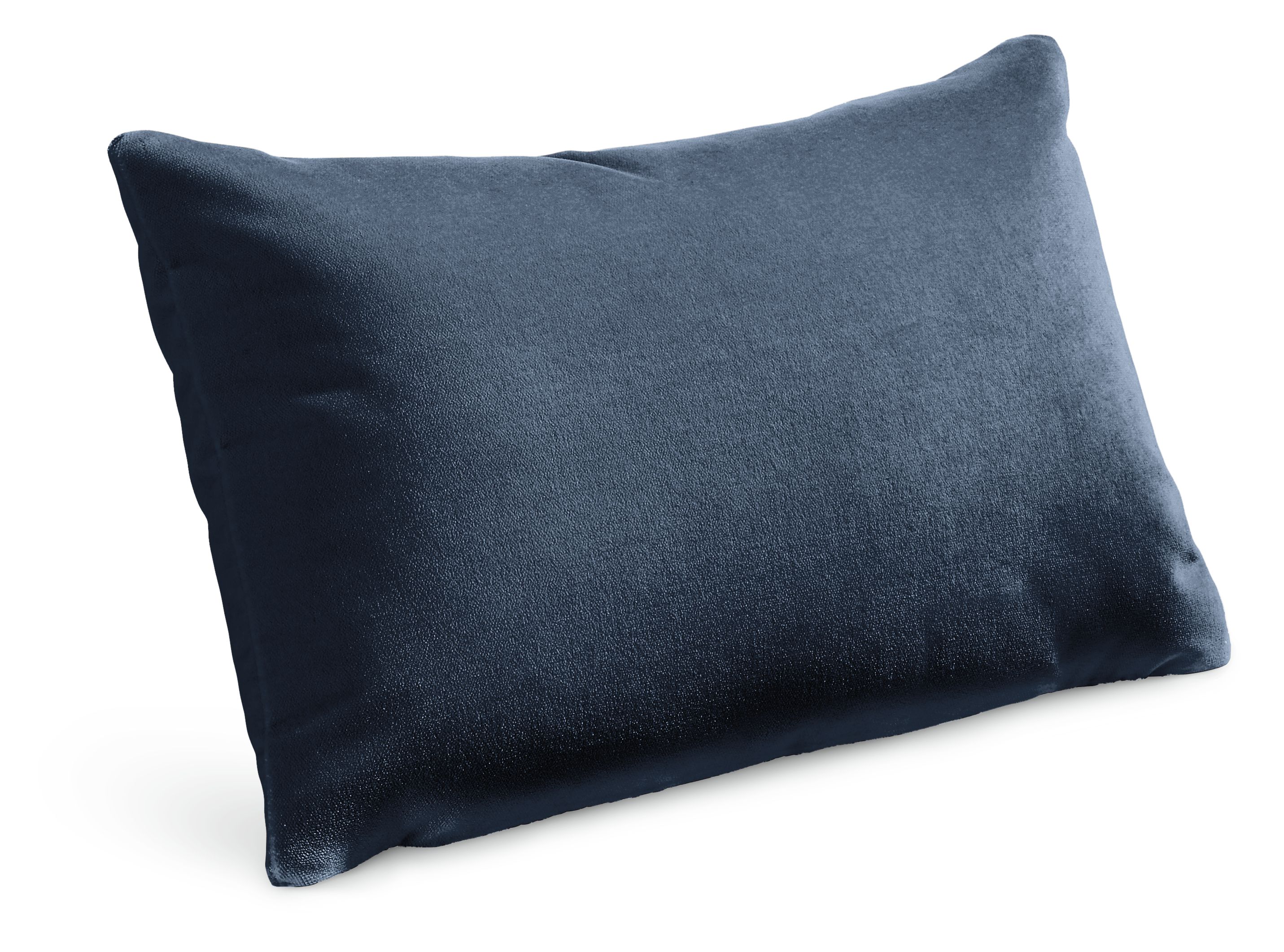 Velvet 20w 13h Throw Pillow Cover in Indigo