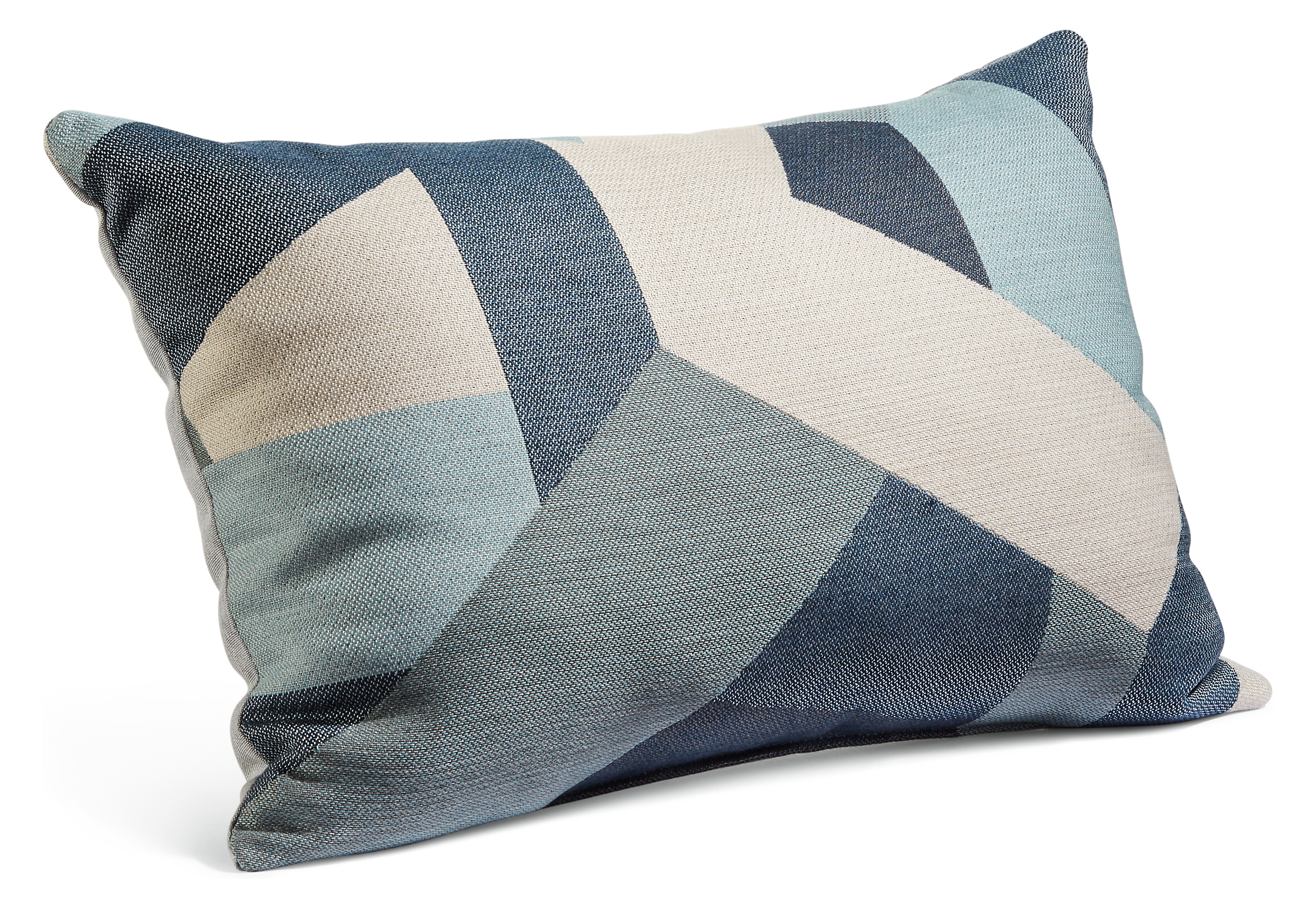 Refract 20w 13h Outdoor Pillow in Wye Blue/Cement