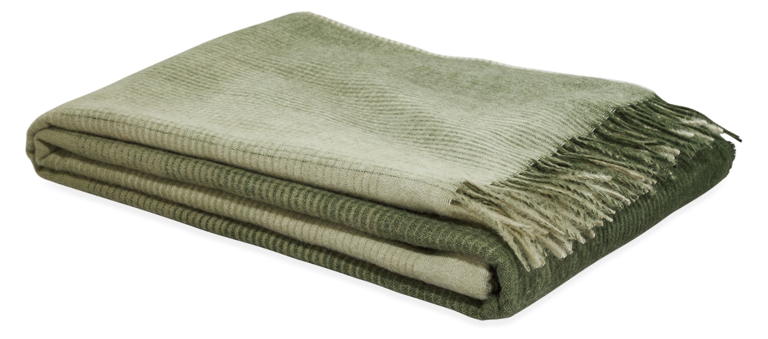 Horizon Micro Plaid Alpaca Wool-blend Throw
