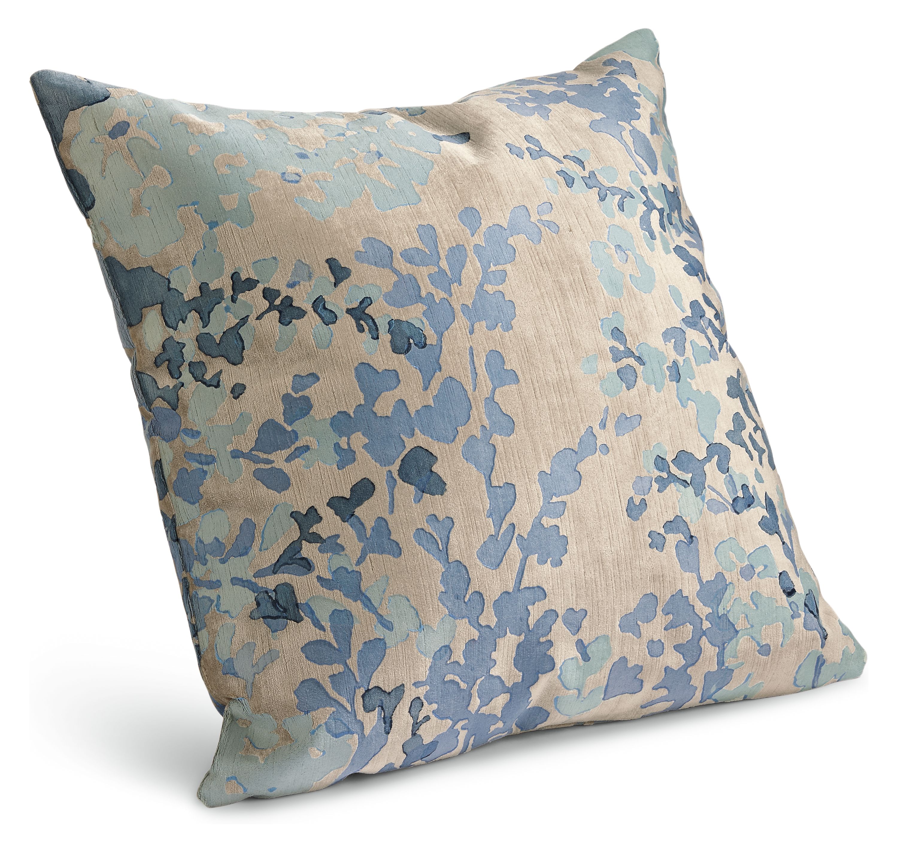 Fleur 22w 22h Throw Pillow