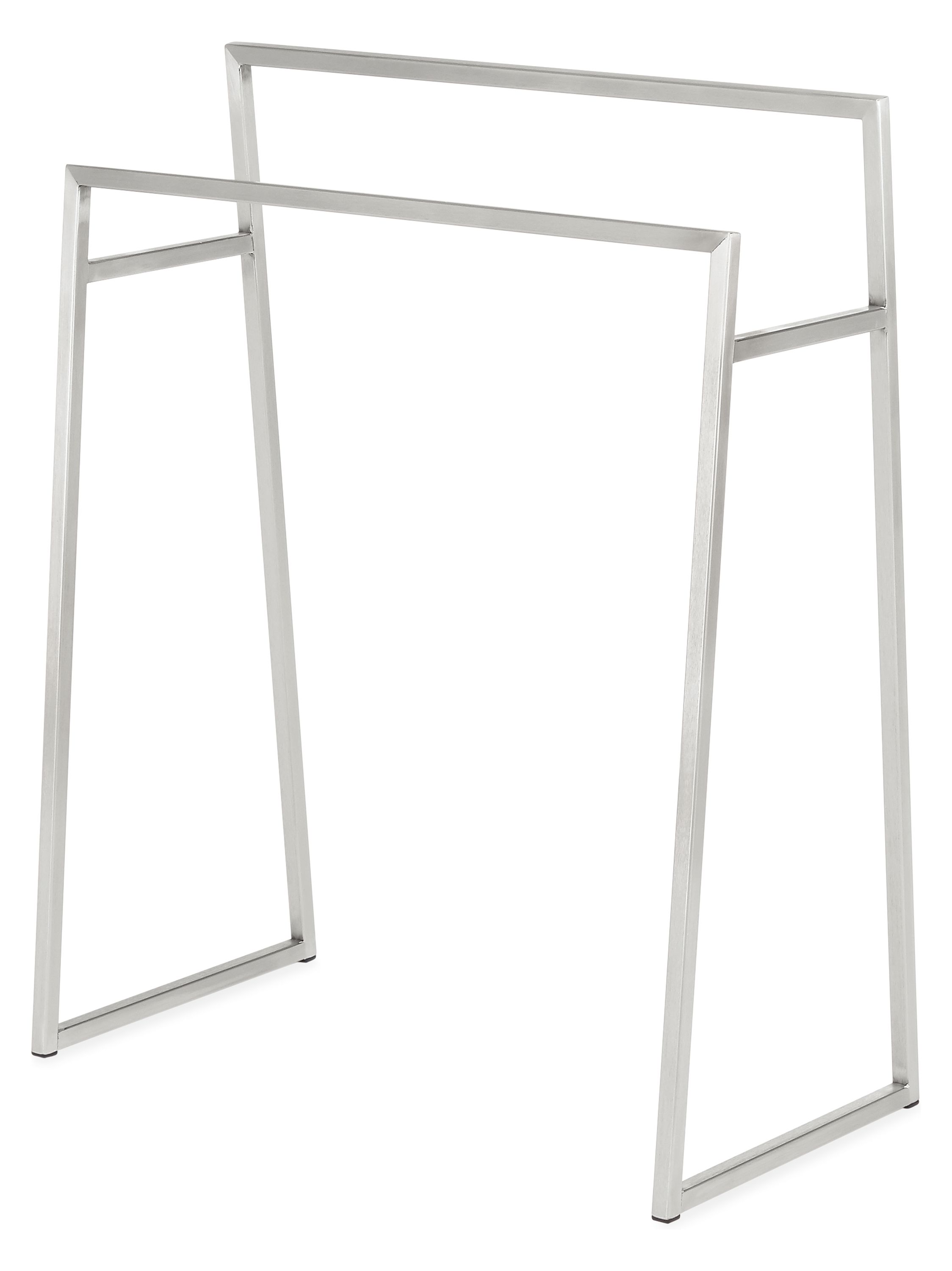 Freestanding towel online rail