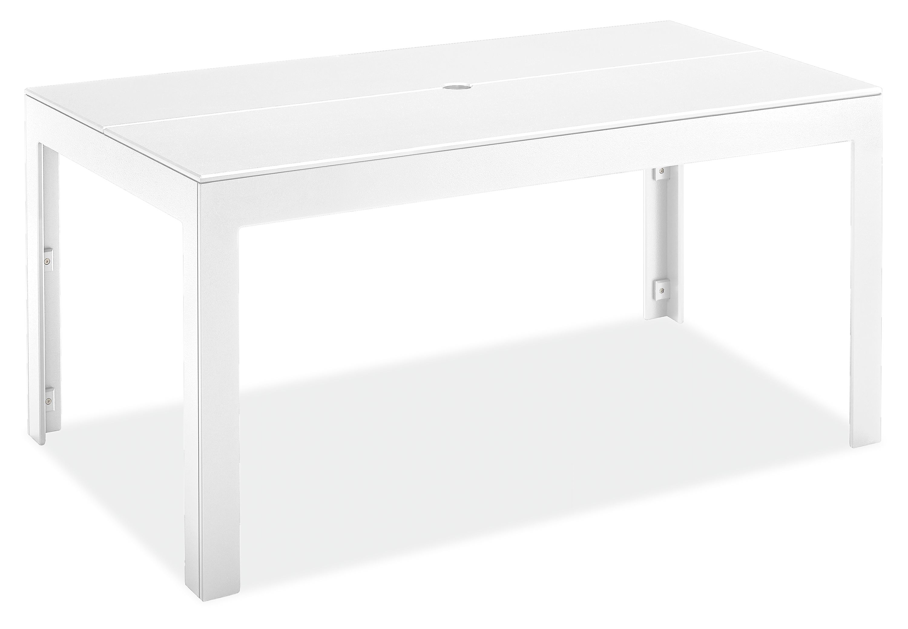 Henry 60w 36d 30h Table with Umbrella Hole