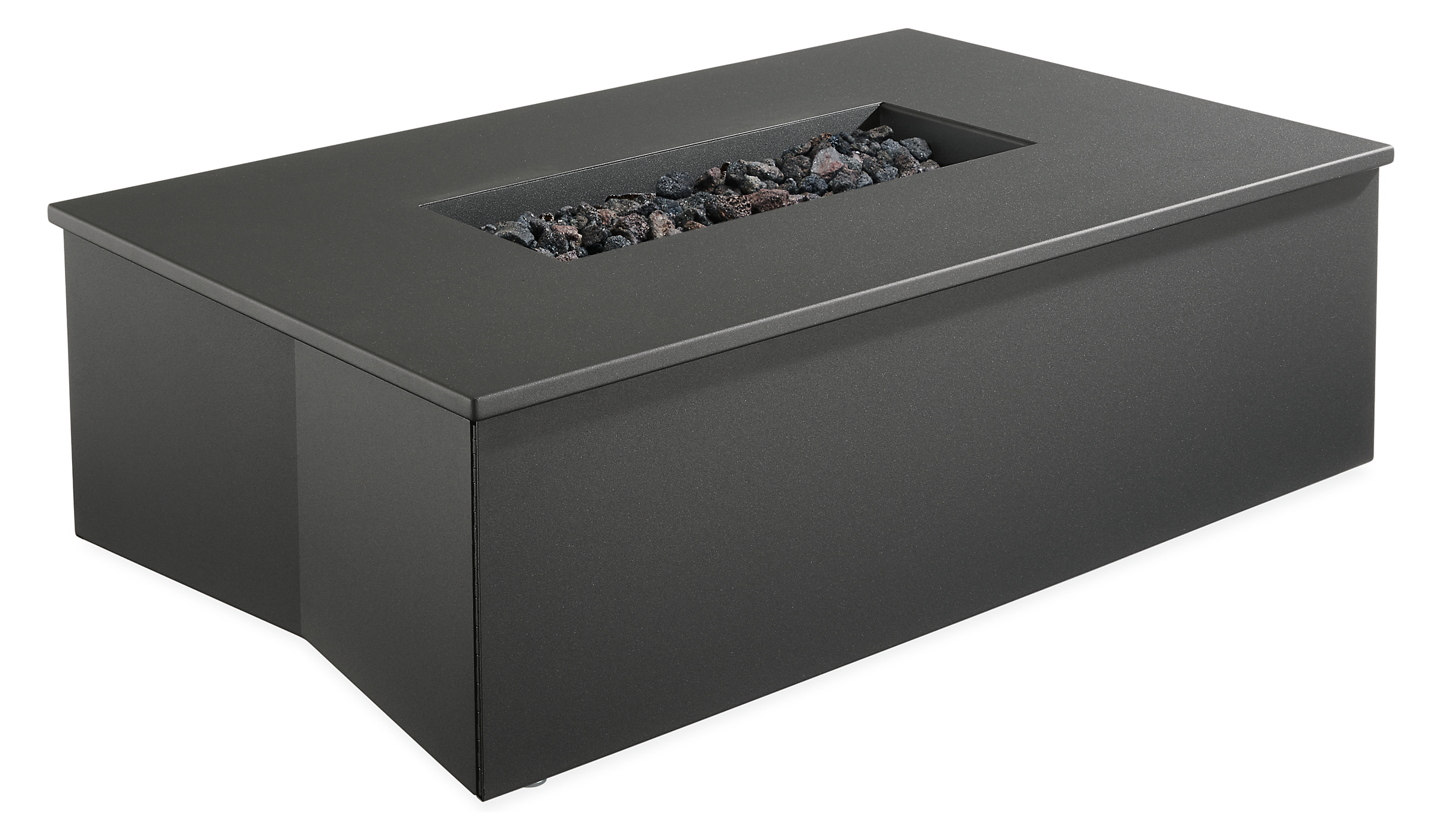 Adara 49w 31d 15h Outdoor Fire Table with Natural Gas Hook-Up in Graphite