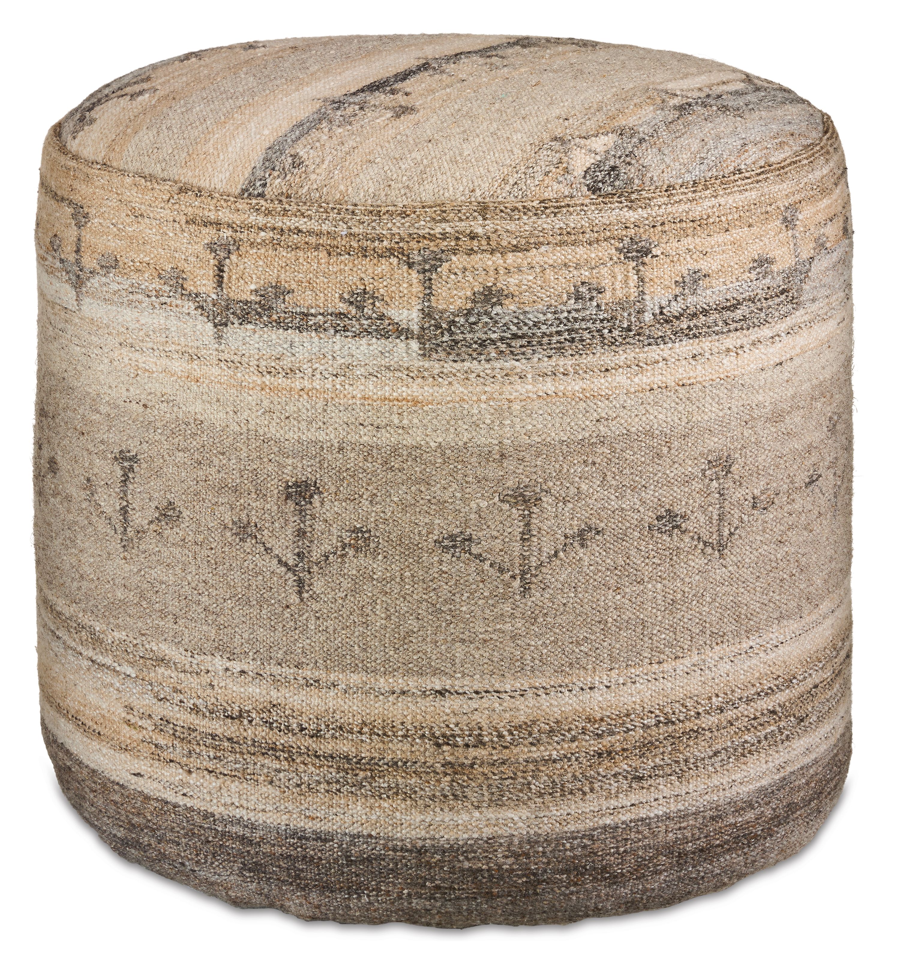 Indira 20 diam 18h Round Ottoman