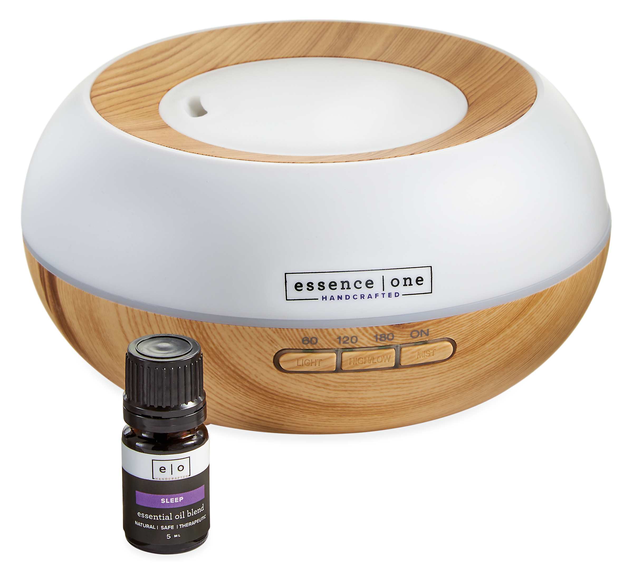 Essence One - Round Diffuser with 5ml Sleep Essential Oil