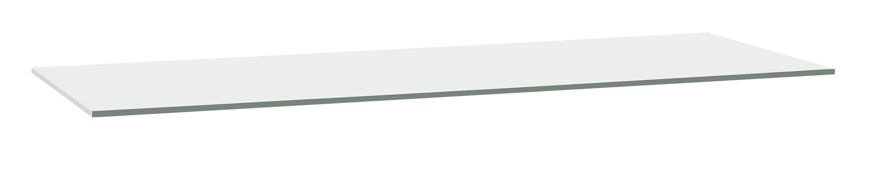 108w 26d White Tempered Glass Top