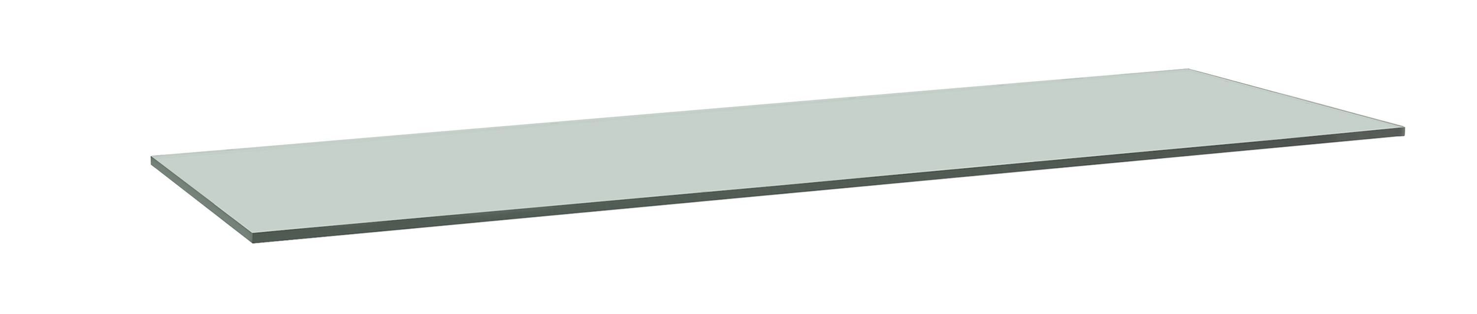 68w 24d Satin Etch Tempered Glass Top