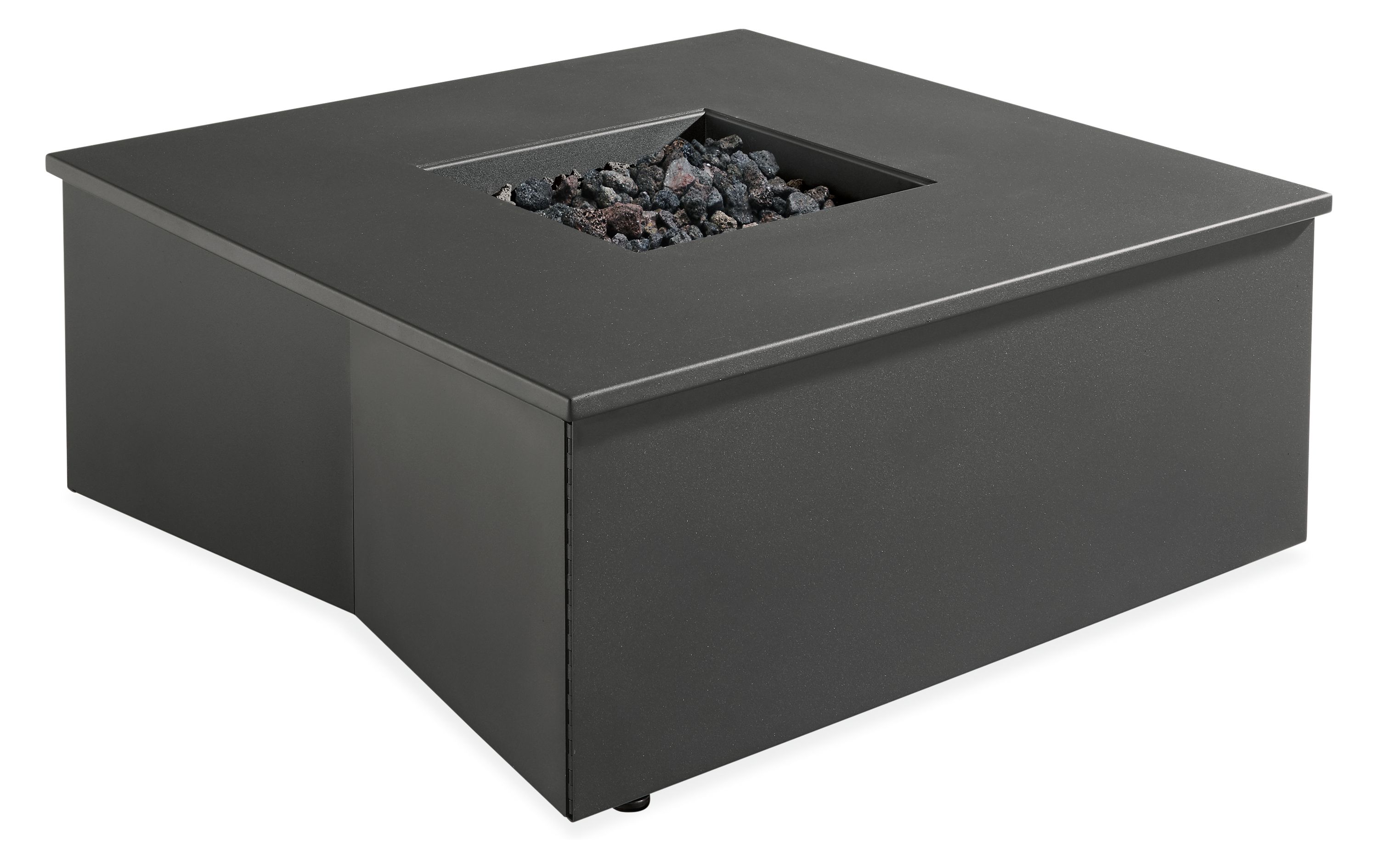 Adara fire table - rectangle, propane, graphite