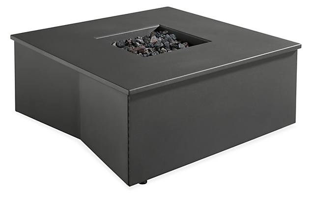 Adara 37w 37d 15h Outdoor Fire Table with Propane Tank