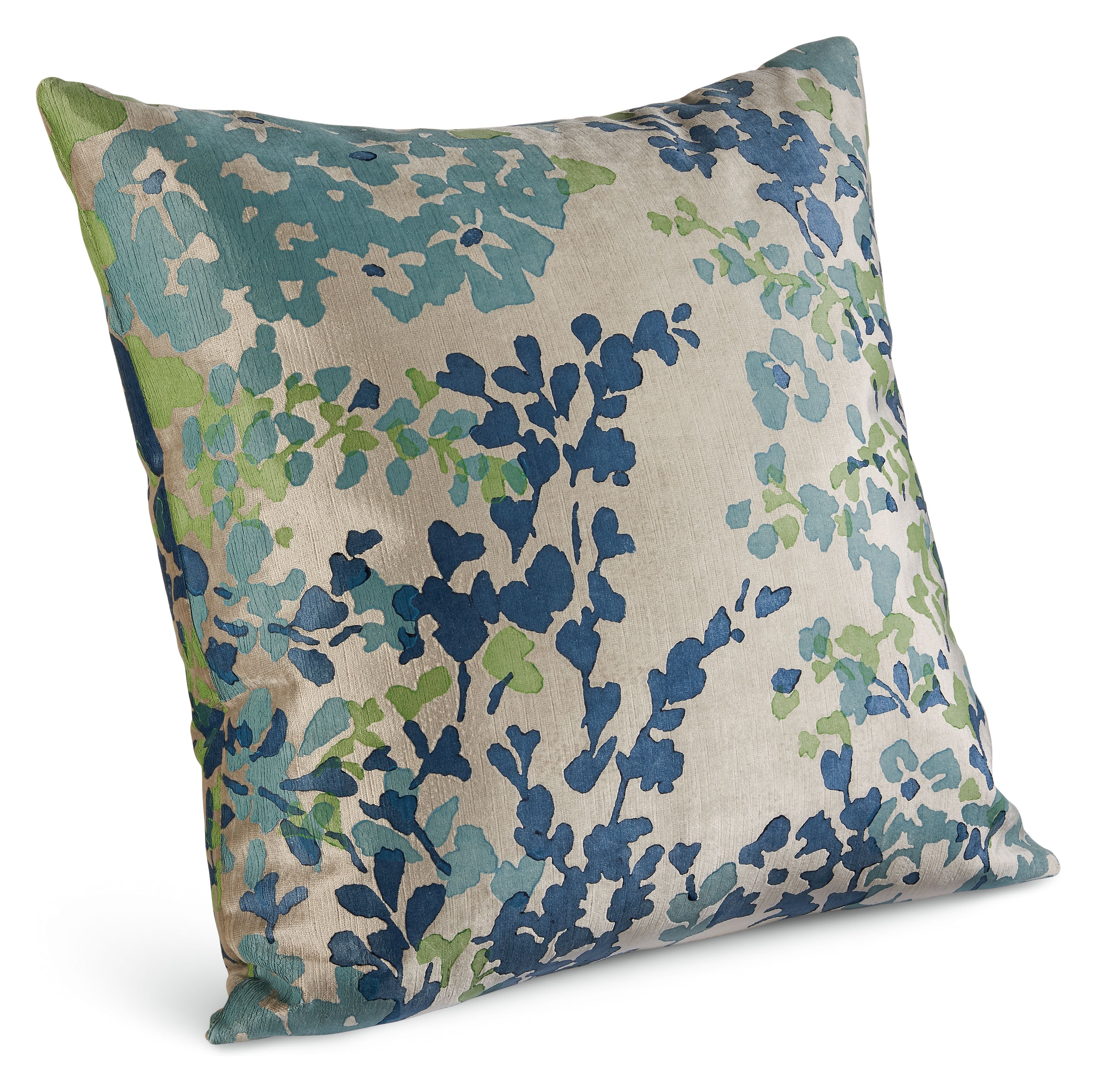 Fleur 22w 22h Throw Pillow