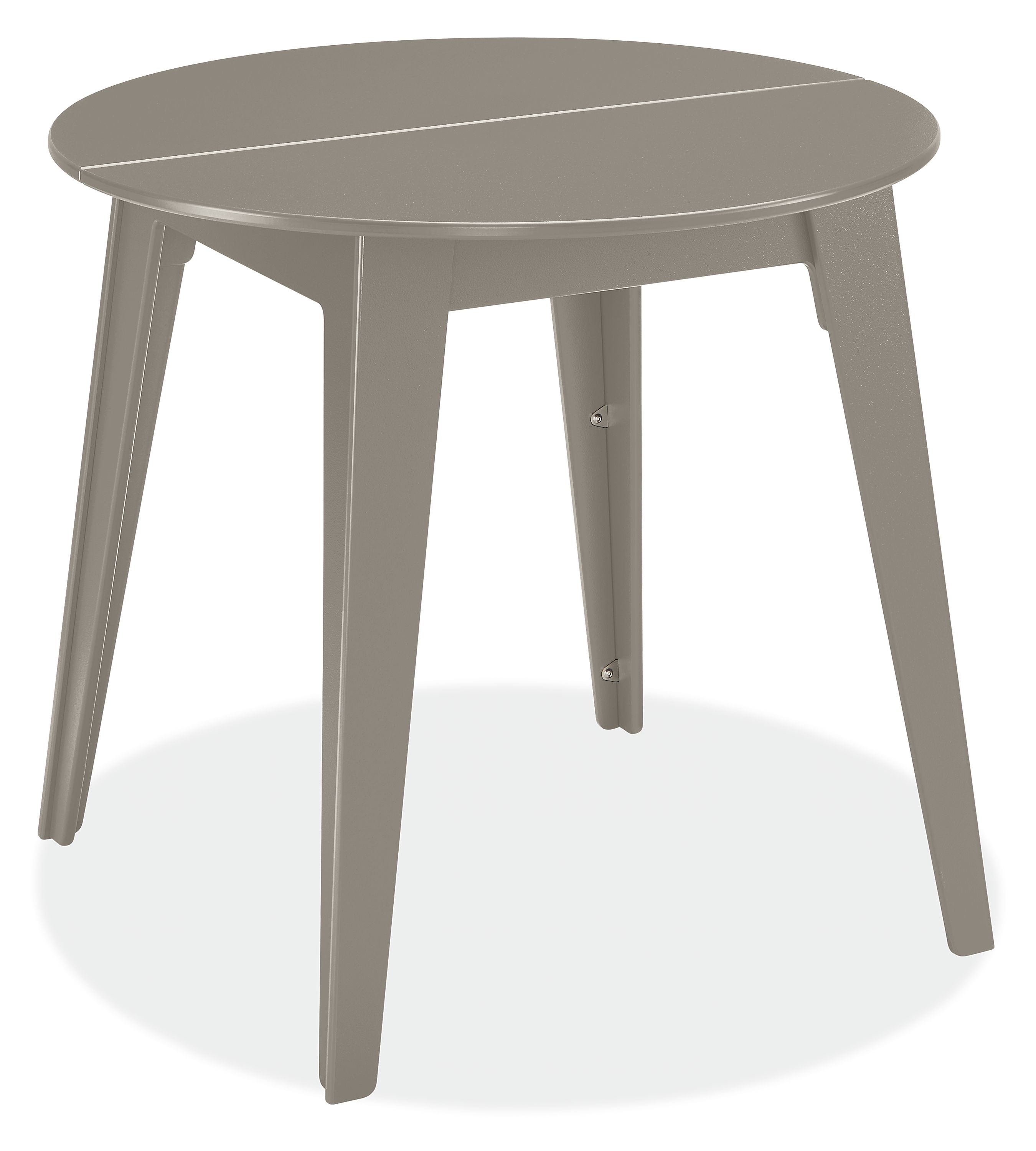 Aspen 36 diam 31h Round Table in Putty