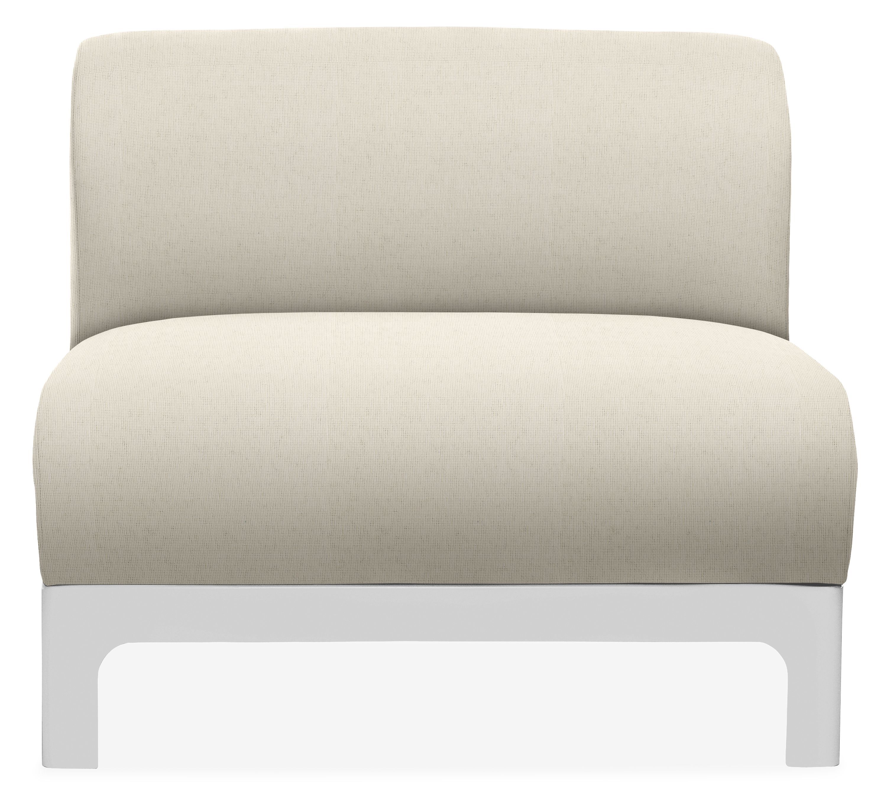 Crescent Chair in Mist White