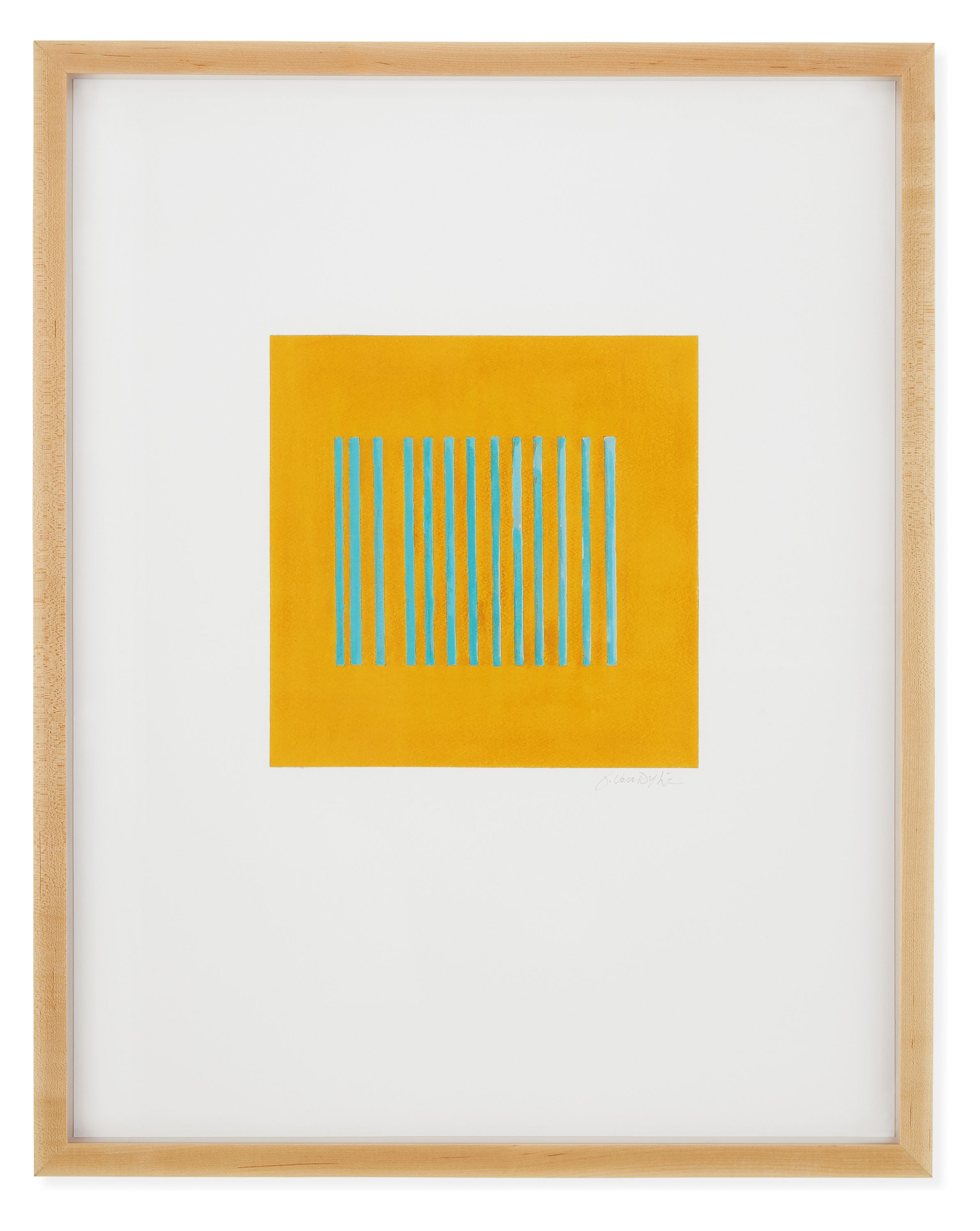 Juni Van Dyke, Yellow Untitled, 2023