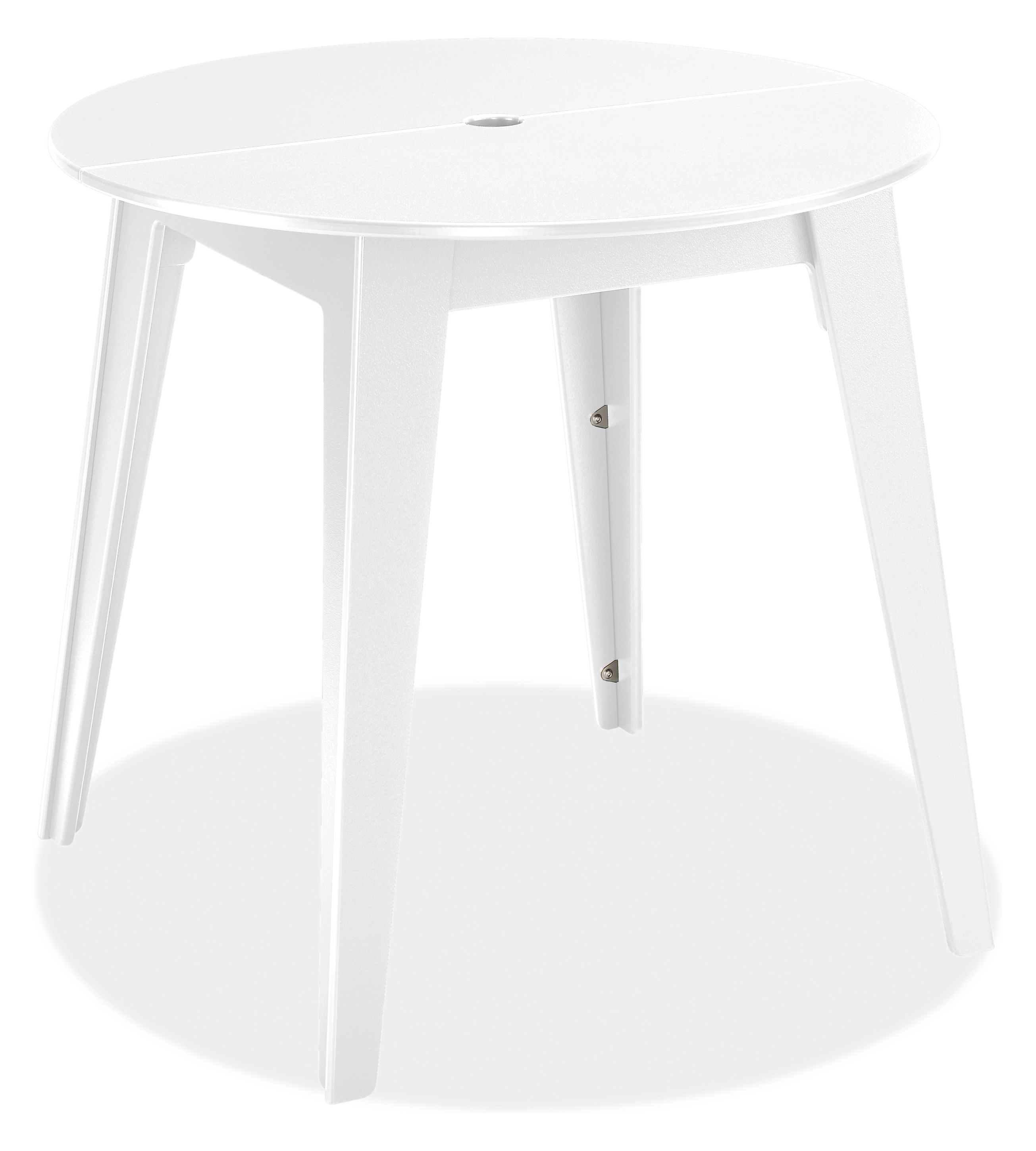 Aspen 36 diam 31h Round Table with Umbrella Hole