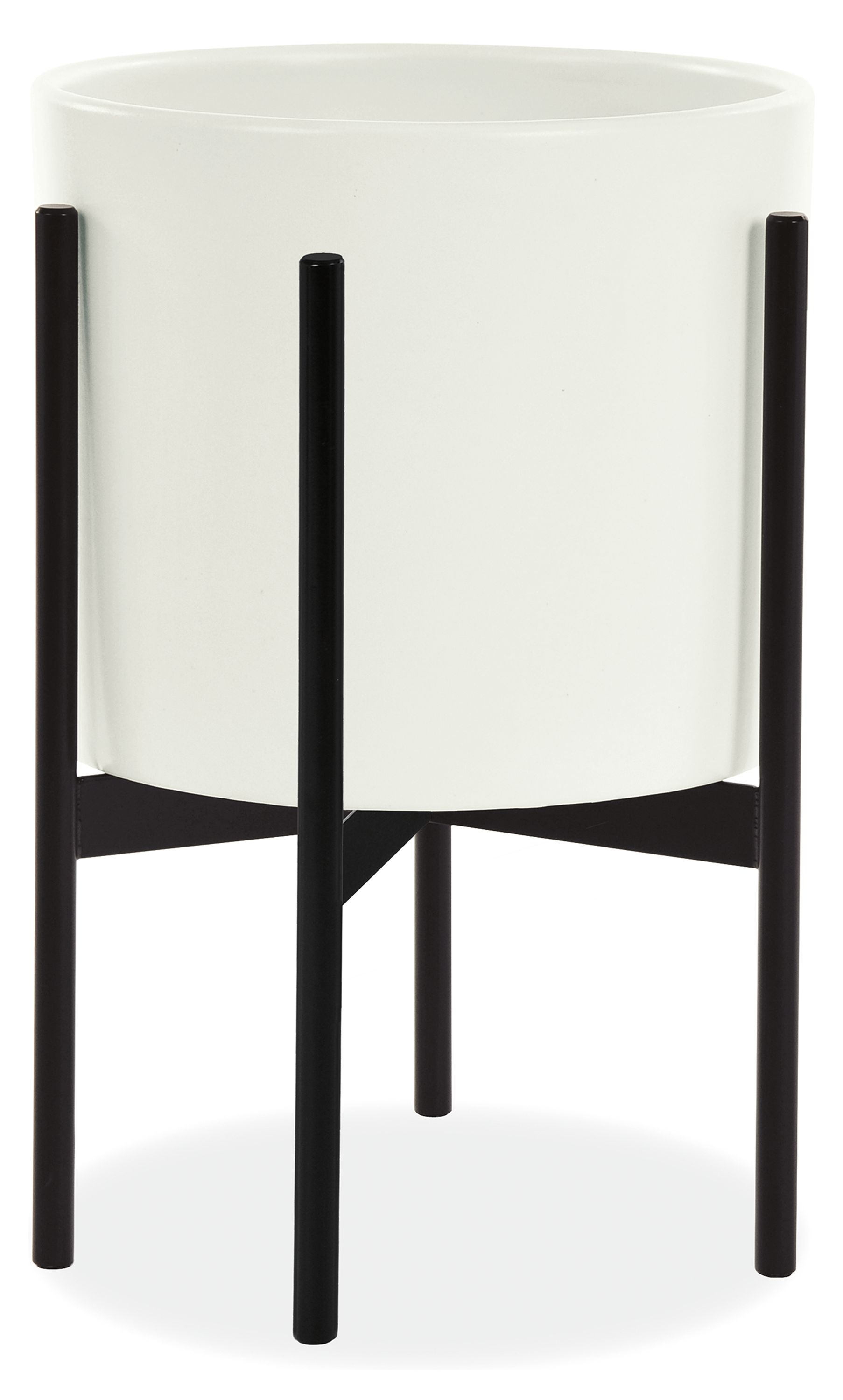Case Study Ceramics® Planter with Metal Stand