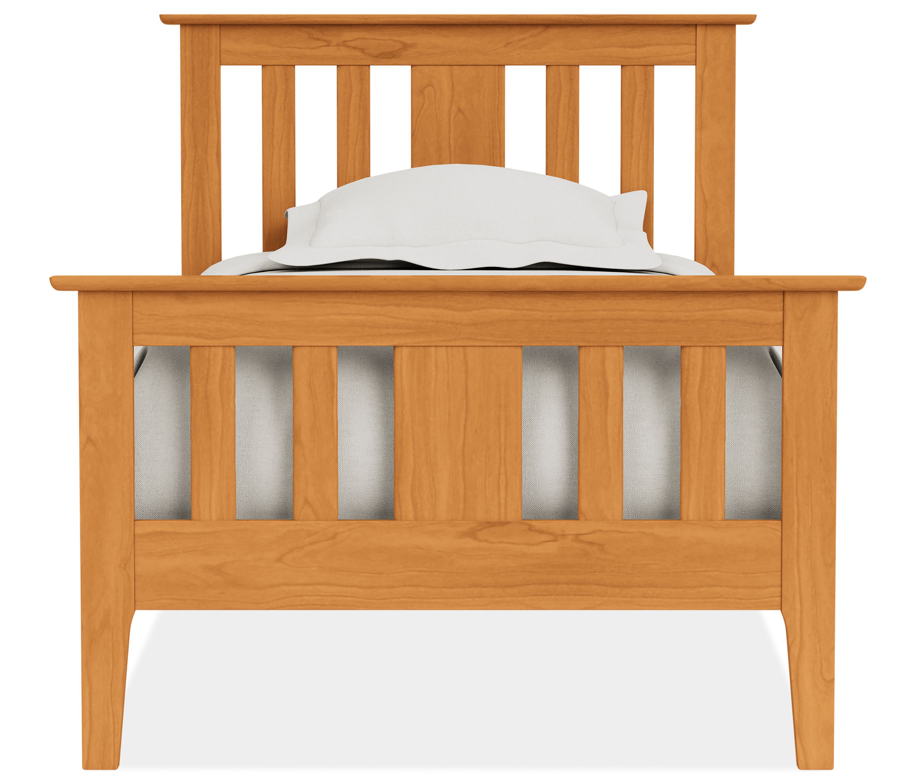 Danbury Twin High Footboard Bed