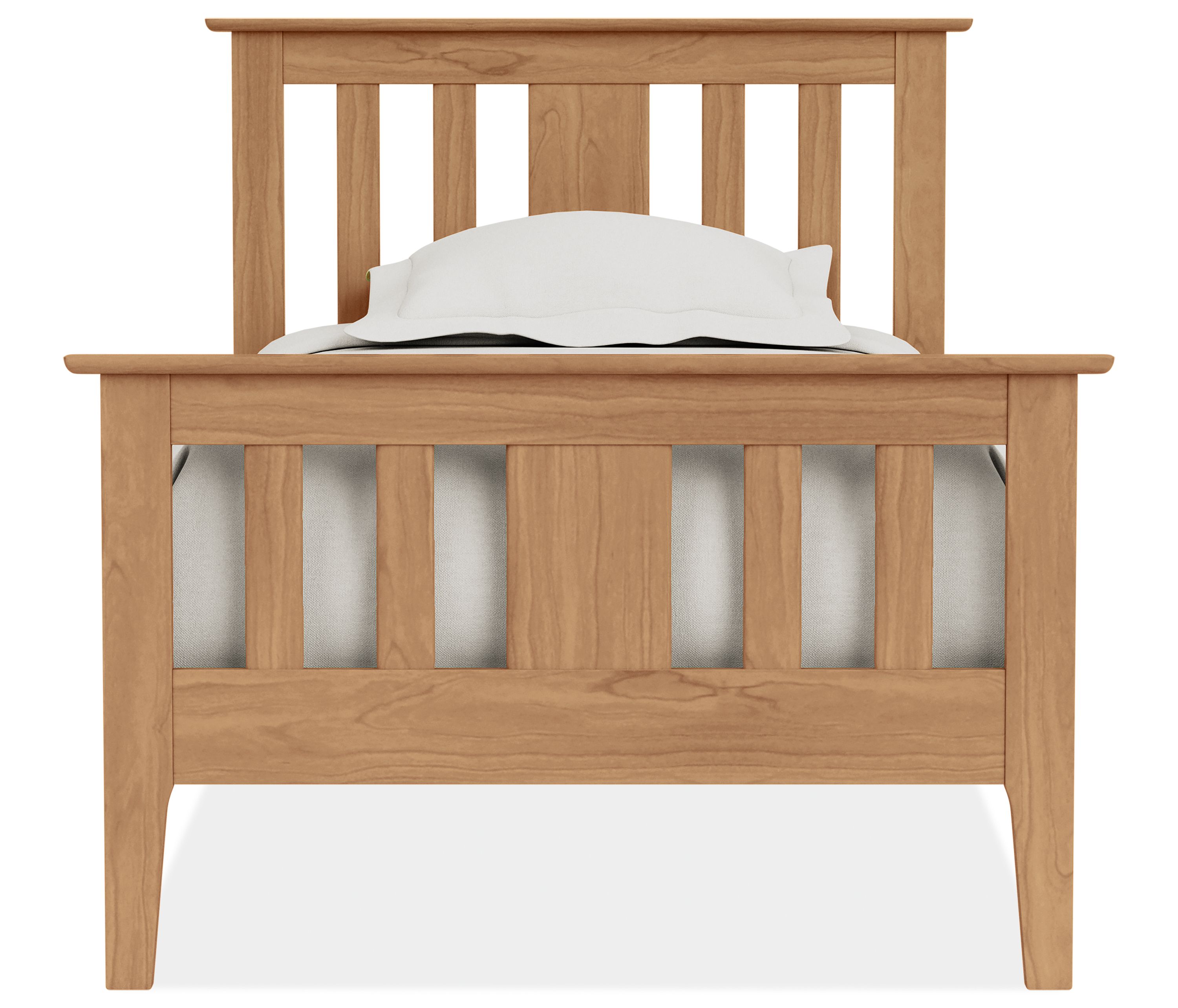 Danbury Twin High Footboard Bed