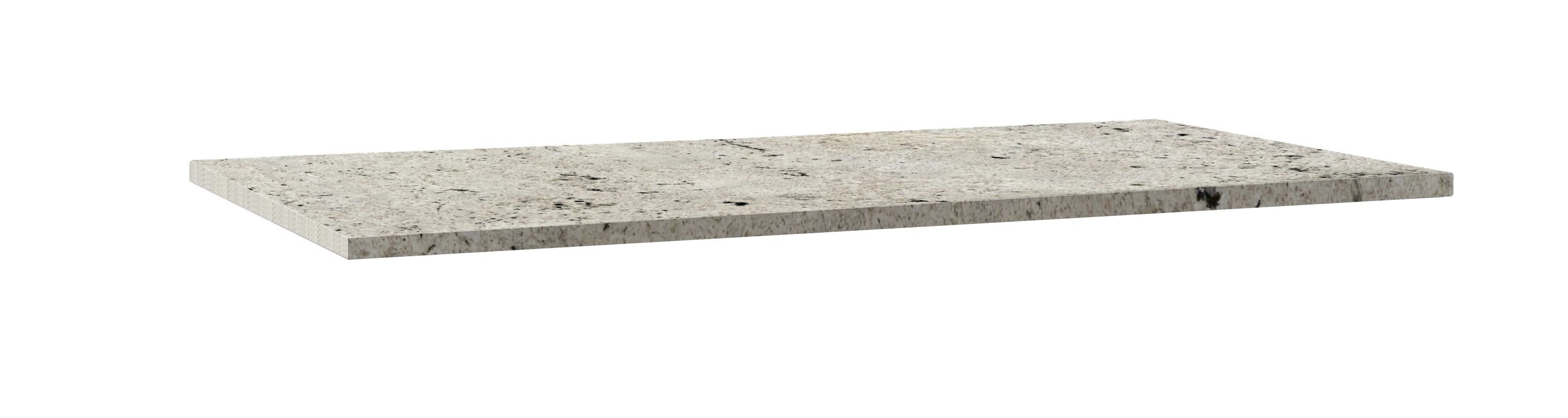 48w 34d Honed Granite Top in Mayfair White