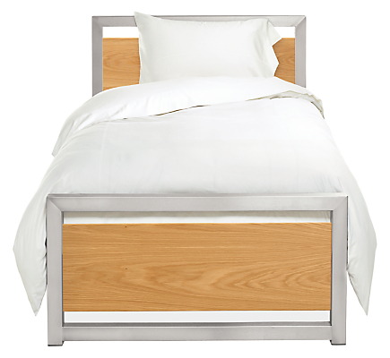 Piper Twin Bed with Wood Panels