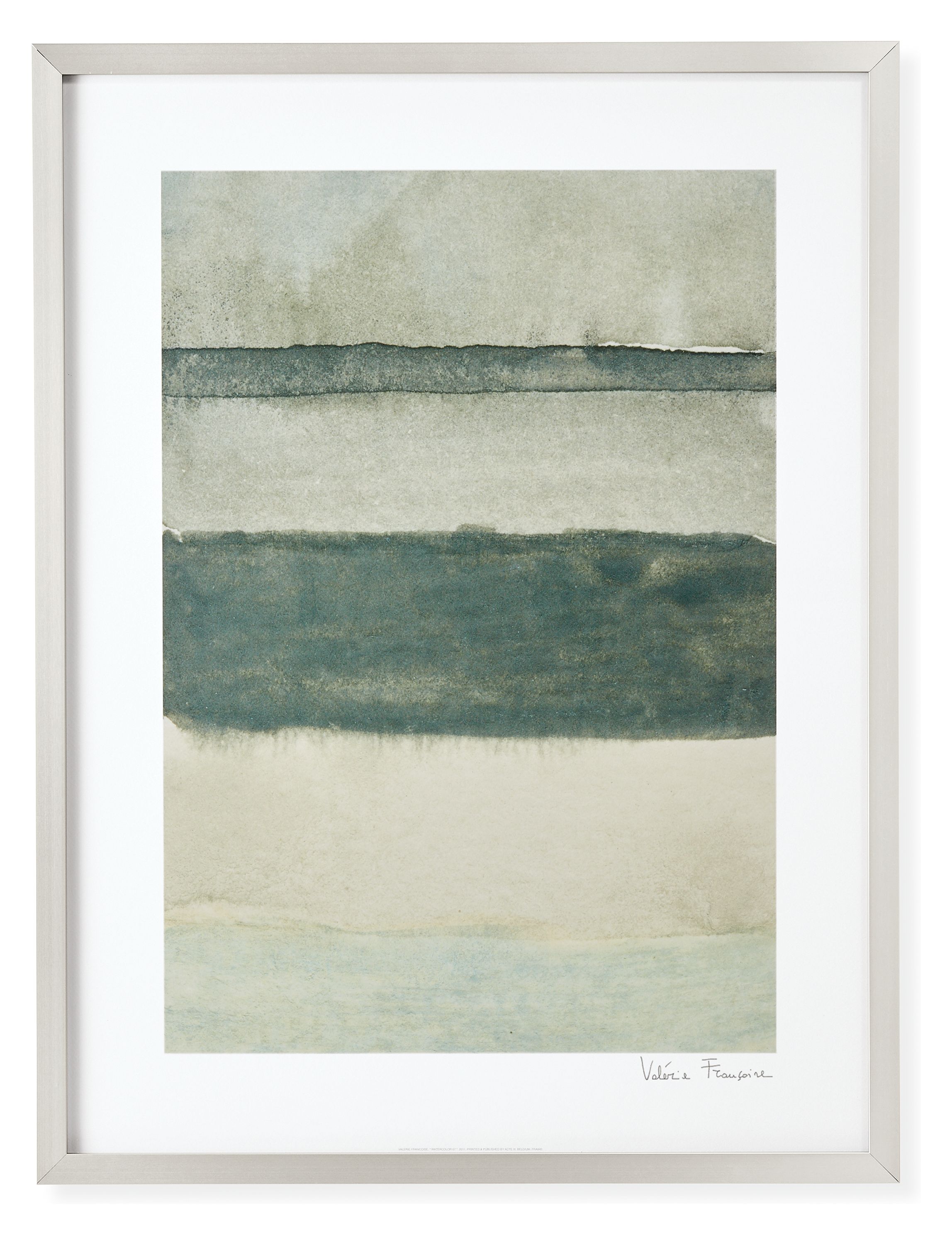 Valerie Francoise, Watercolor 07 2011, Silver