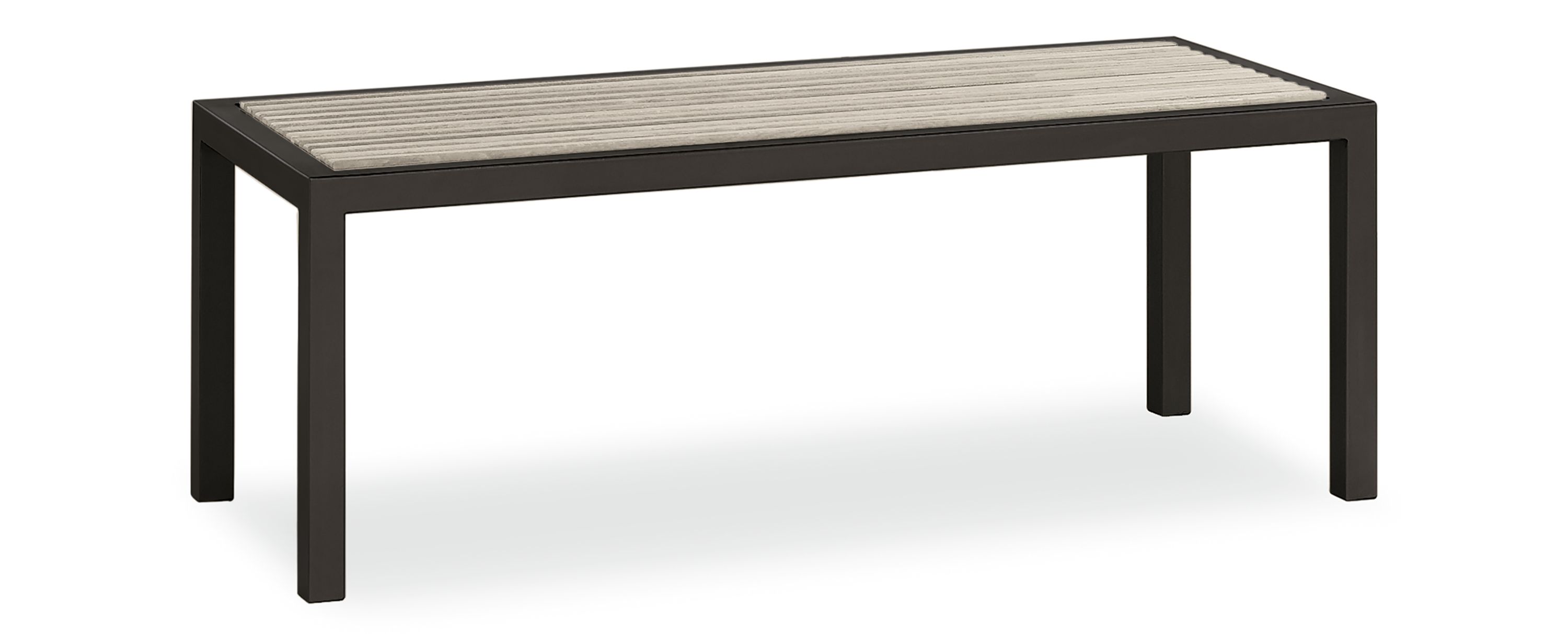 Montego 44w 18d 18h Bench in Thermally Modified Ash with Graphite