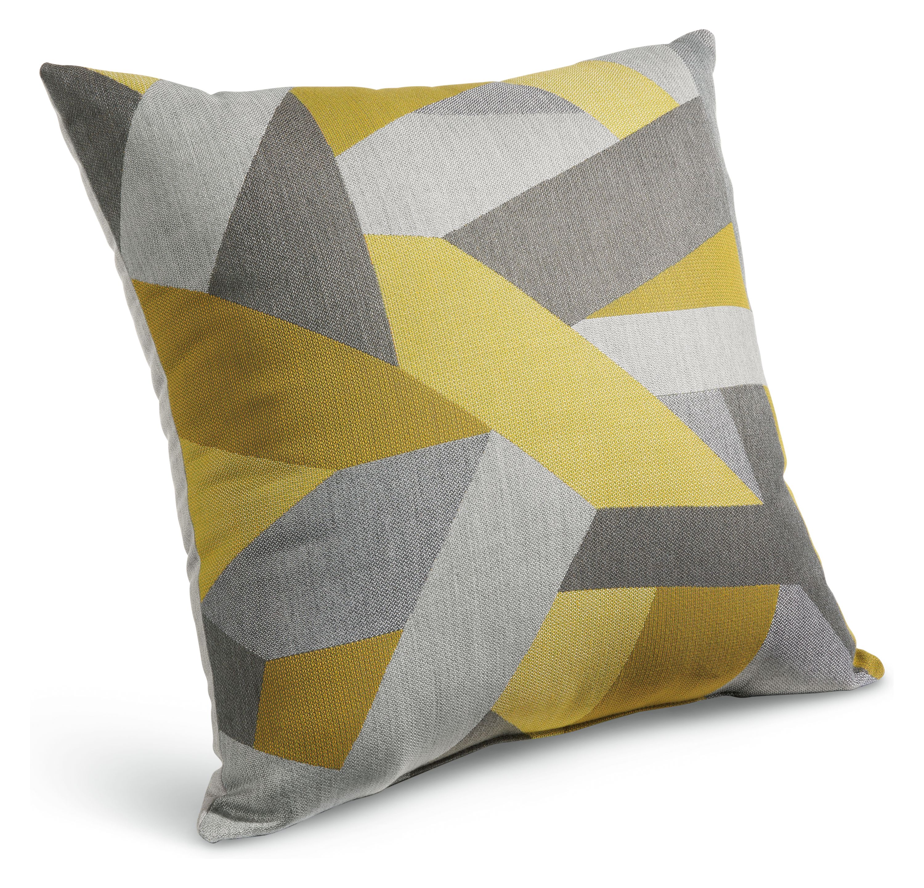 Refract 24w 24h Outdoor Pillow in Wye Green/Cement