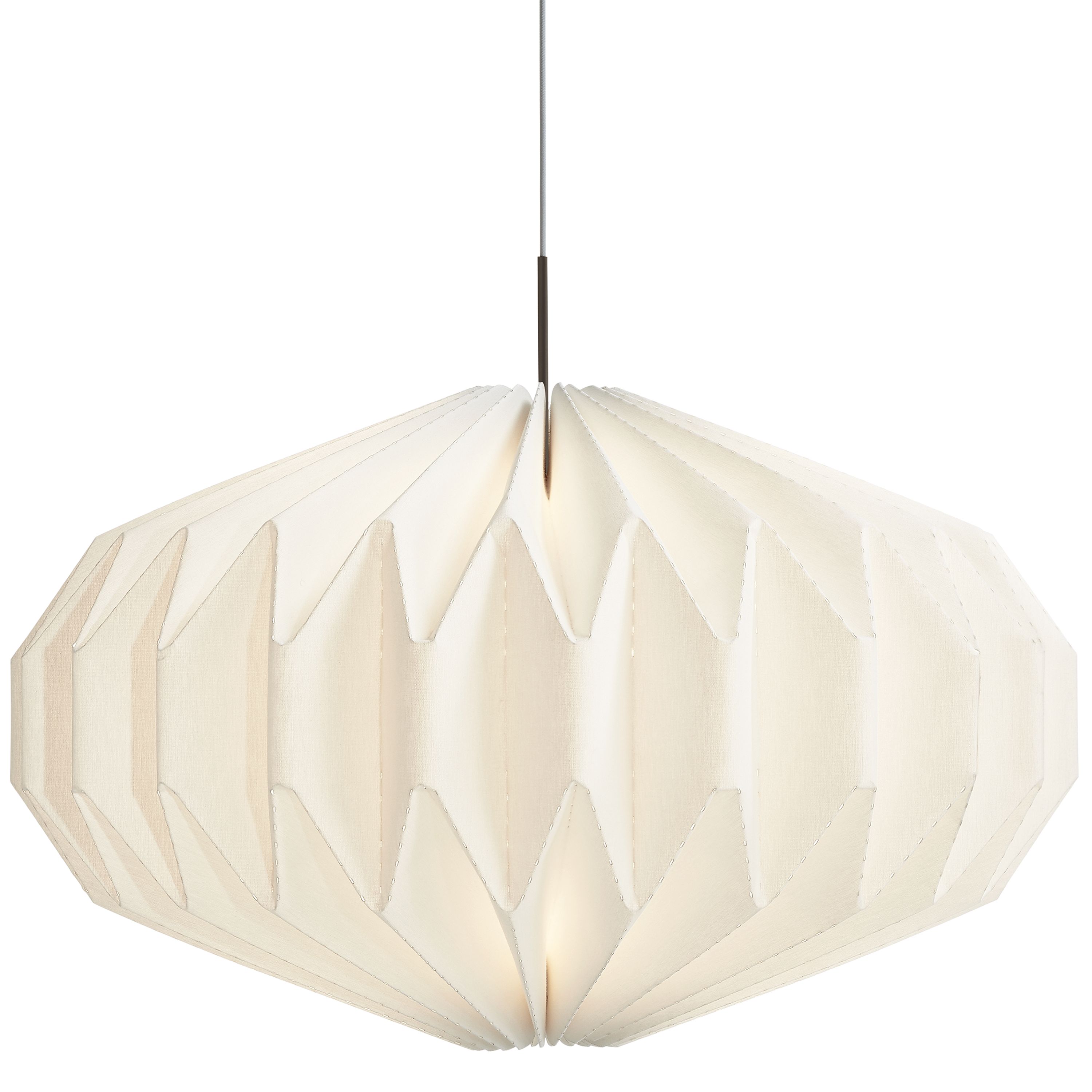 Orikata 38 diam 24h Saucer Pendant